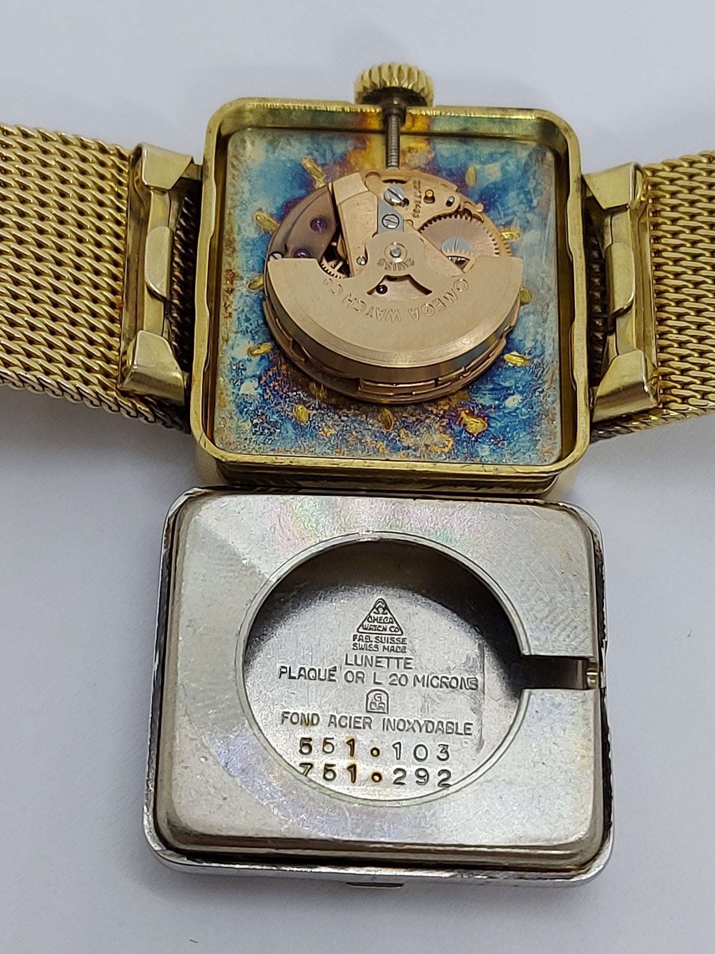 Vintage 1975 Omega De Ville Automatic 663 - 551.103 Unisex Watch Swiss Made.