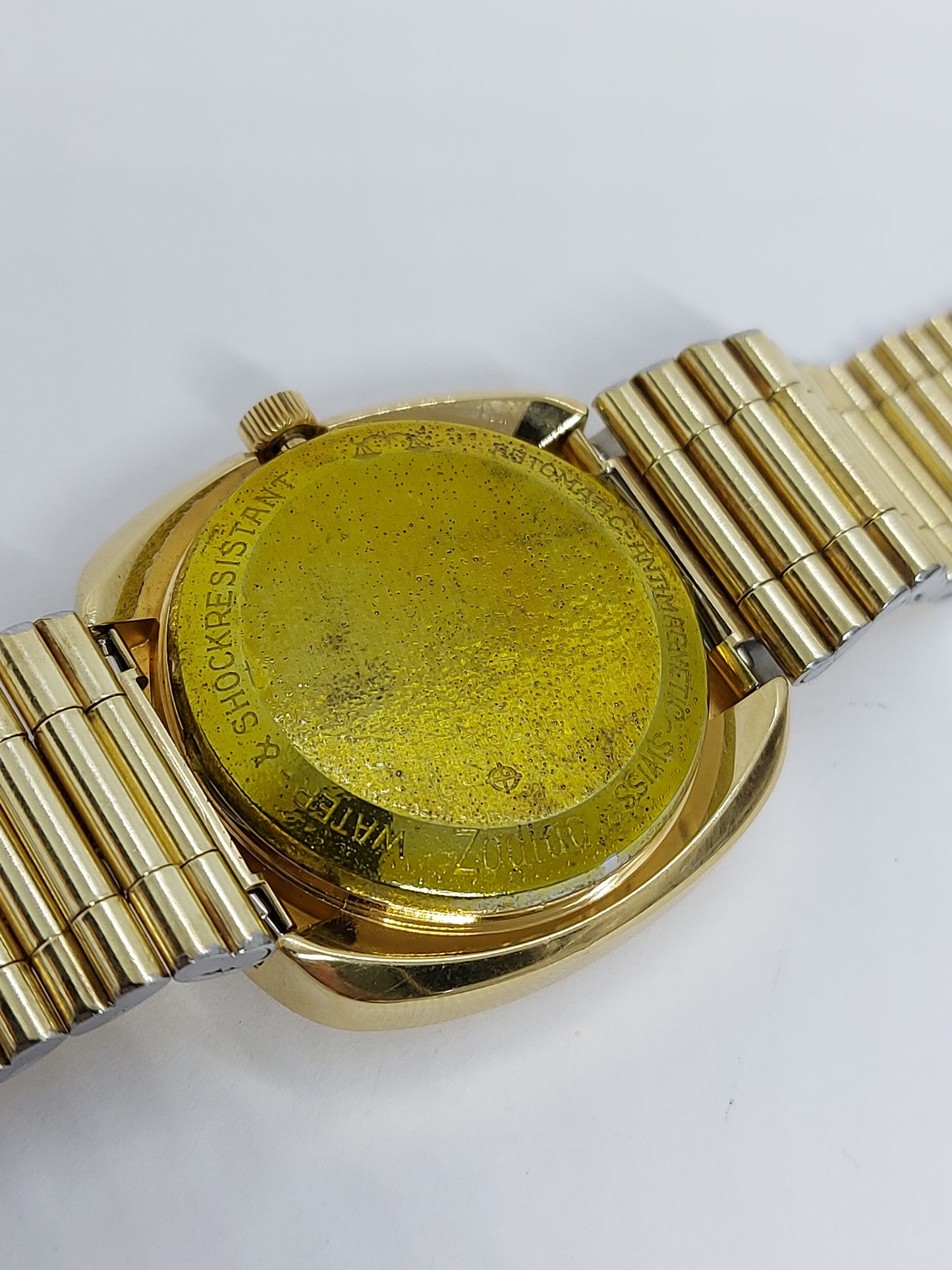 NOS Vintage 1970 Zodiac SST 36000 Automatic 863.965 Men's Watch Swiss Made.