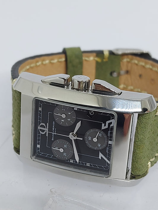 Baume & Mercier Hampton Chronograph 65341 Men's 2000 Swiss Made.