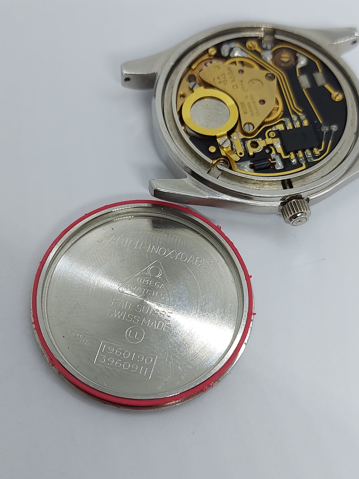 Vintage 1970 Omega Seamaster Quartz 1342 - 196.0190 Swiss Made Men's watch.