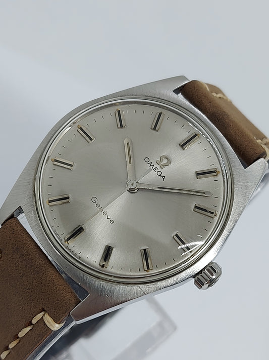 Vintage 1968 Omega Geneve Manual 601 Ref. 135.041 Men's Watch Swiss Made.