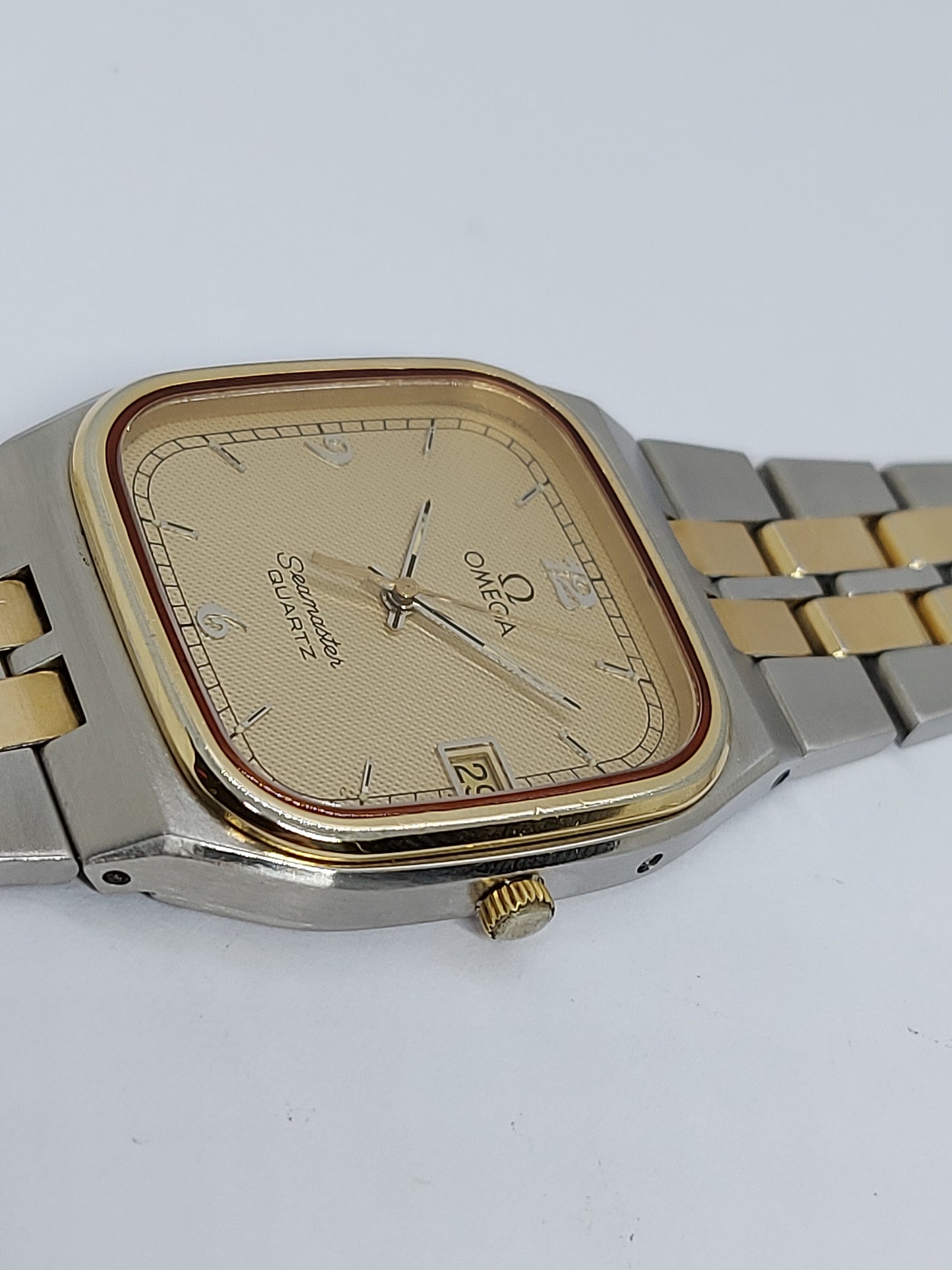 Vintage 1983 Omega Seamaster Quartz 1332 Men's Watch Omega 196.0196 Swiss Made