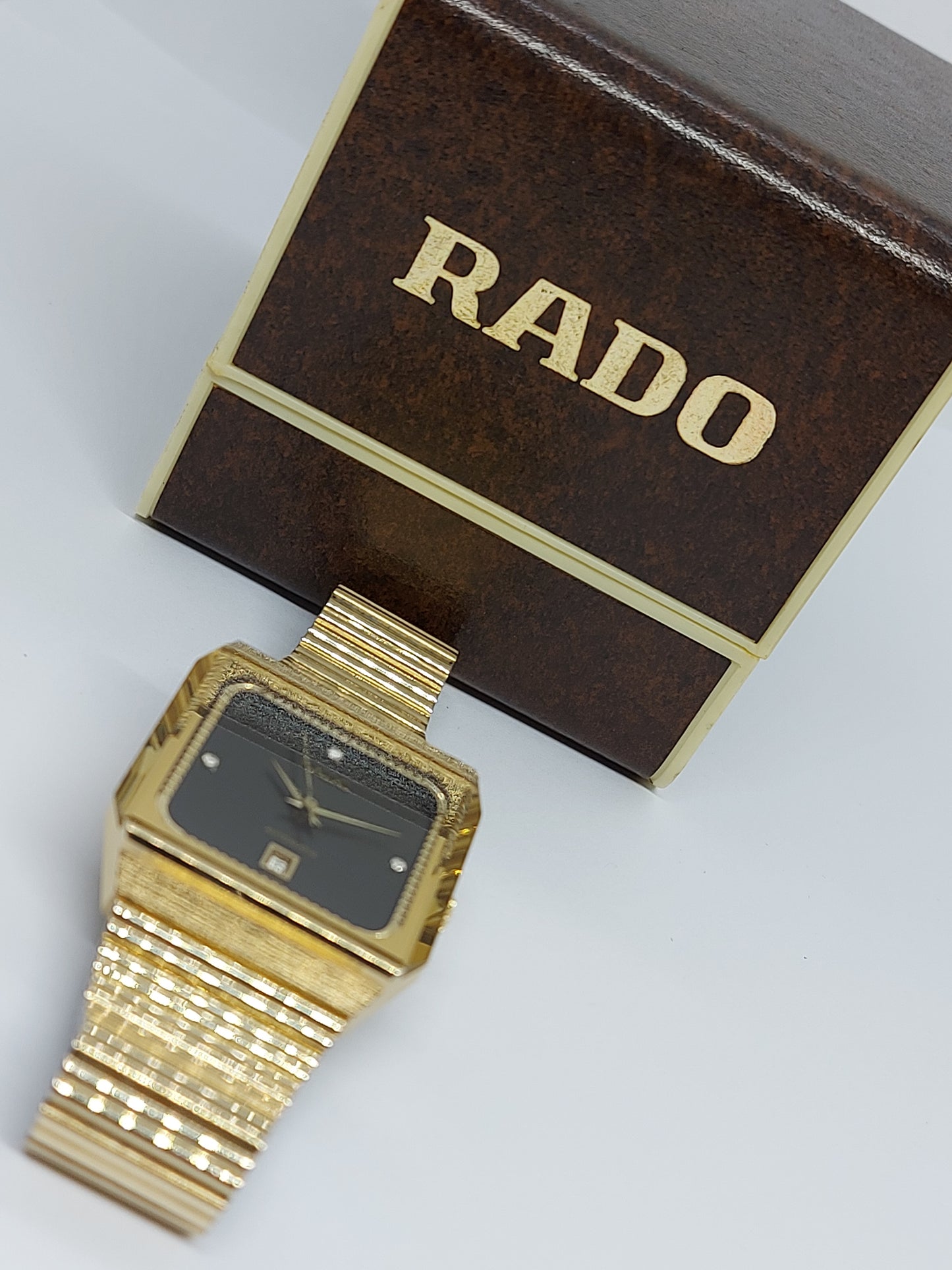 Vintage 1980 Rado Diaster 561.3230.2 Automat Swiss Men's watch With Box.