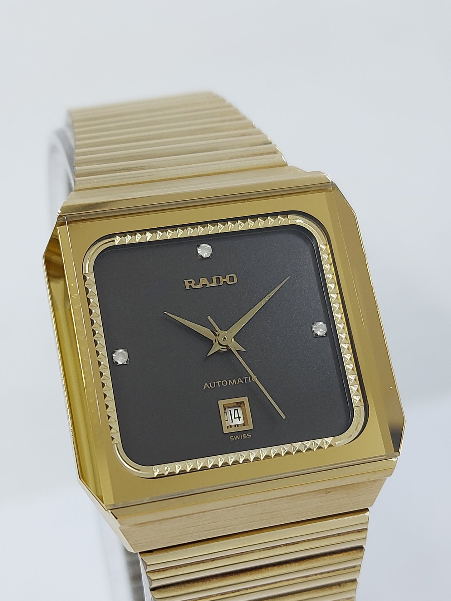 Vintage 1980 Rado Diaster 561.3230.2 Automat Swiss Men's watch With Box.