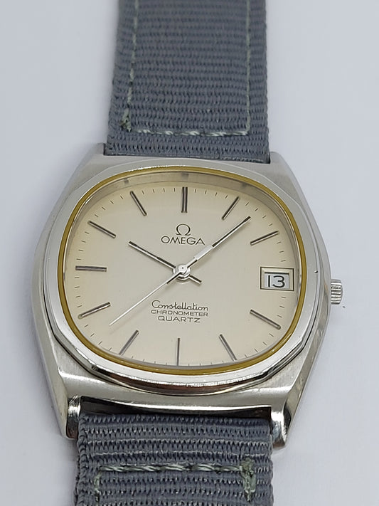 Vintage 1978 Omega Constellation Chronometer Quartz 1333 Ref. 198.0125 Men's Watch Swiss Made.