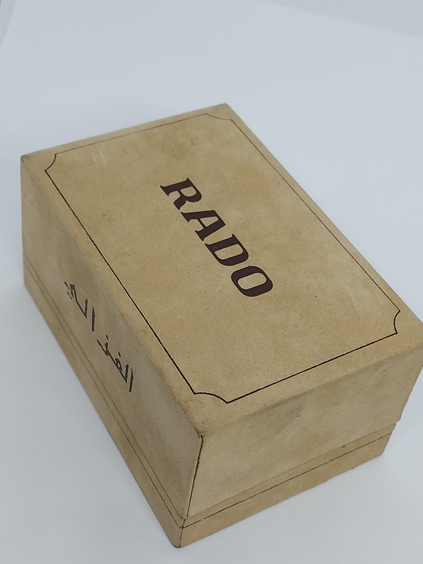 NOS 1980 Rado DiaStar Diamond Quartz  132.119.3 Men's Watch Swiss Made