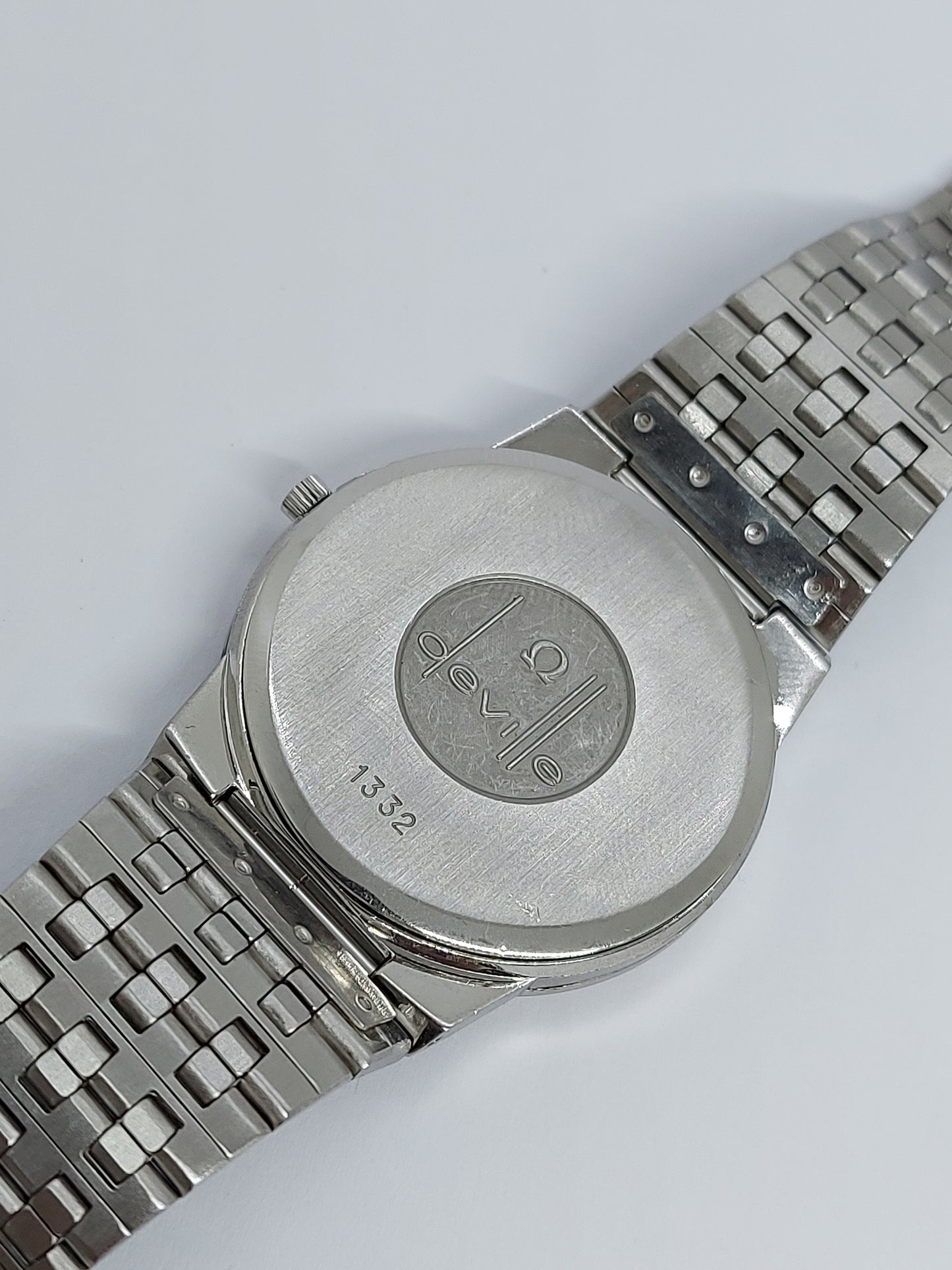 Vintage 1978 Omega DeVille 196.0159 Quartz 1332 Men's Watch Swiss.