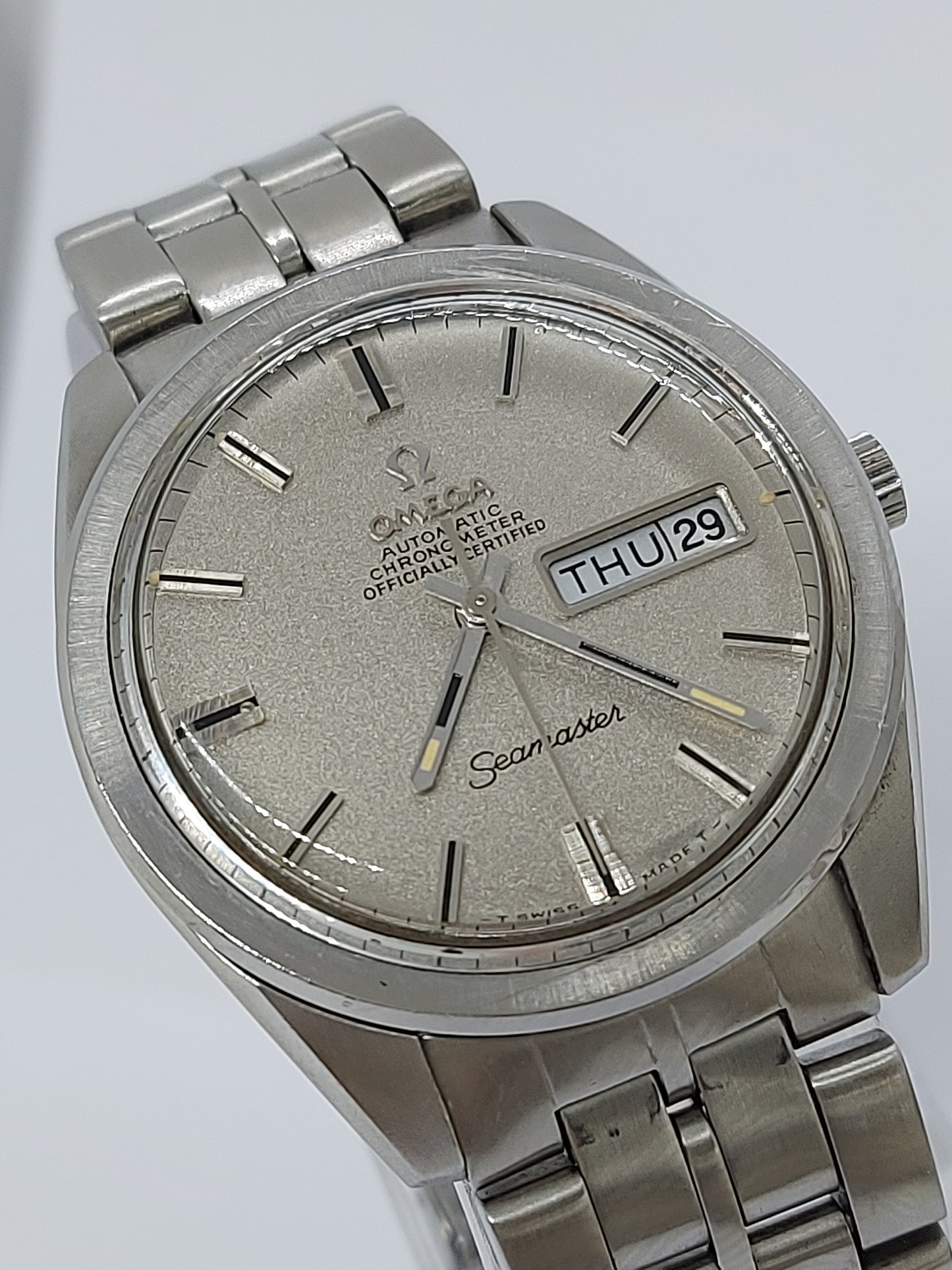 Vintage 1969 Omega Seamaster Chronometer Automatic 751 Ref 166.032 Men's Watch Swiss Made.
