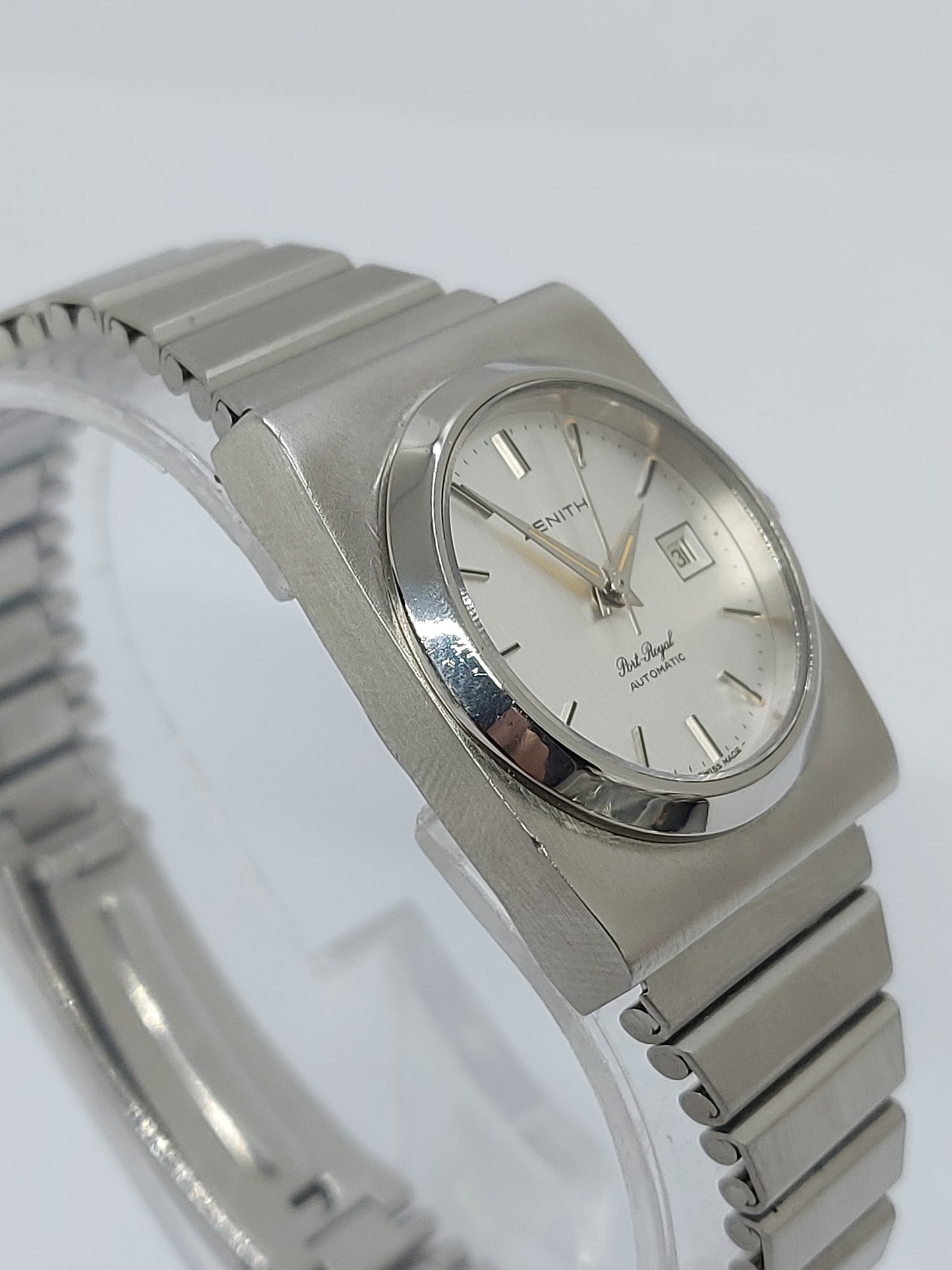 Vintage 1970 Zenith Port Royal Automatic 10600485 Unisex Watch Swiss.
