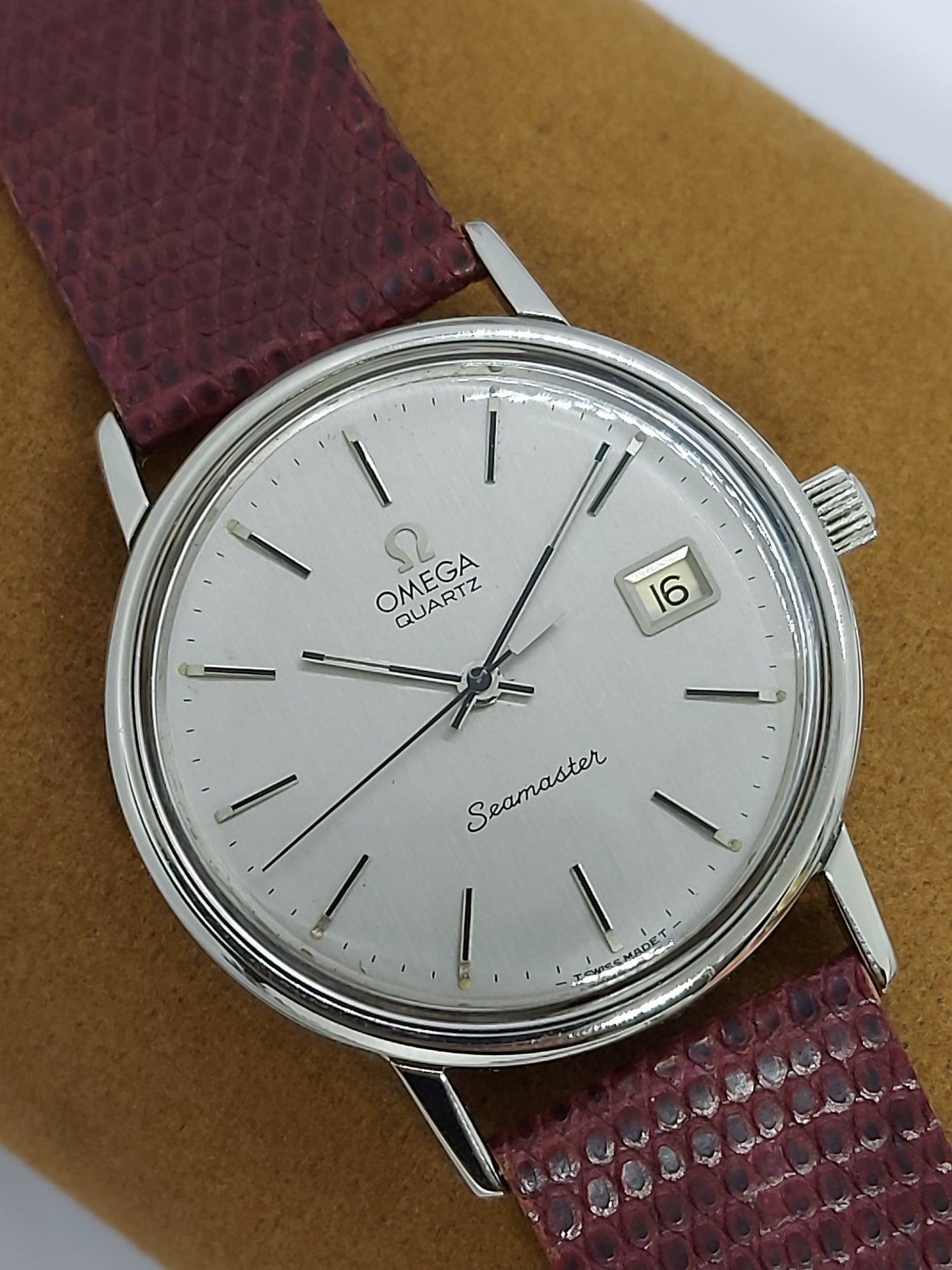 Vintage 1979 Omega Seamaster Quartz 1342 Men's Watch Omega 196.0160 Swiss ⌚️ ..