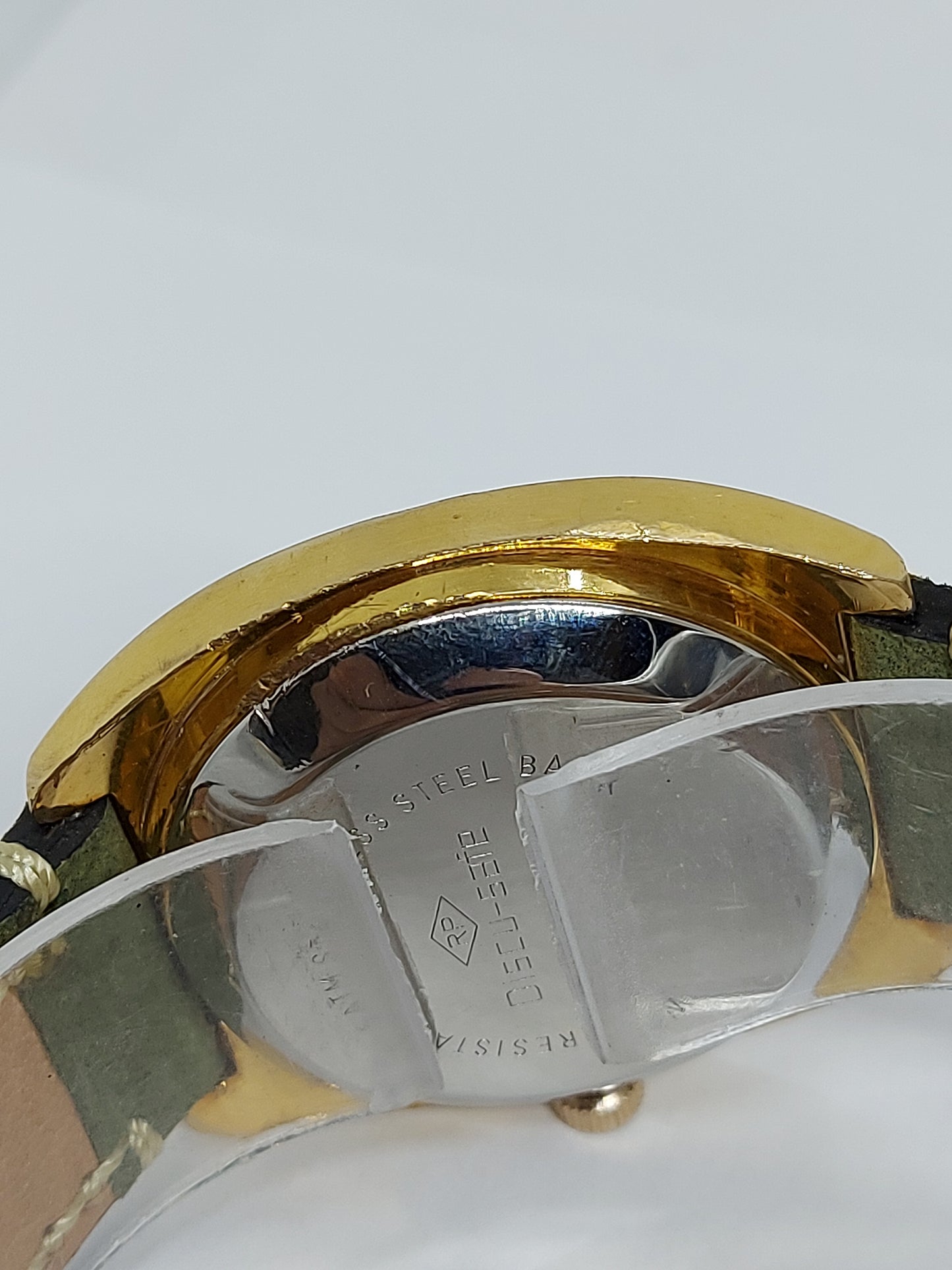 Vintage 1970 Glycin Automatic UAE Air Force Logo Men's Watch.