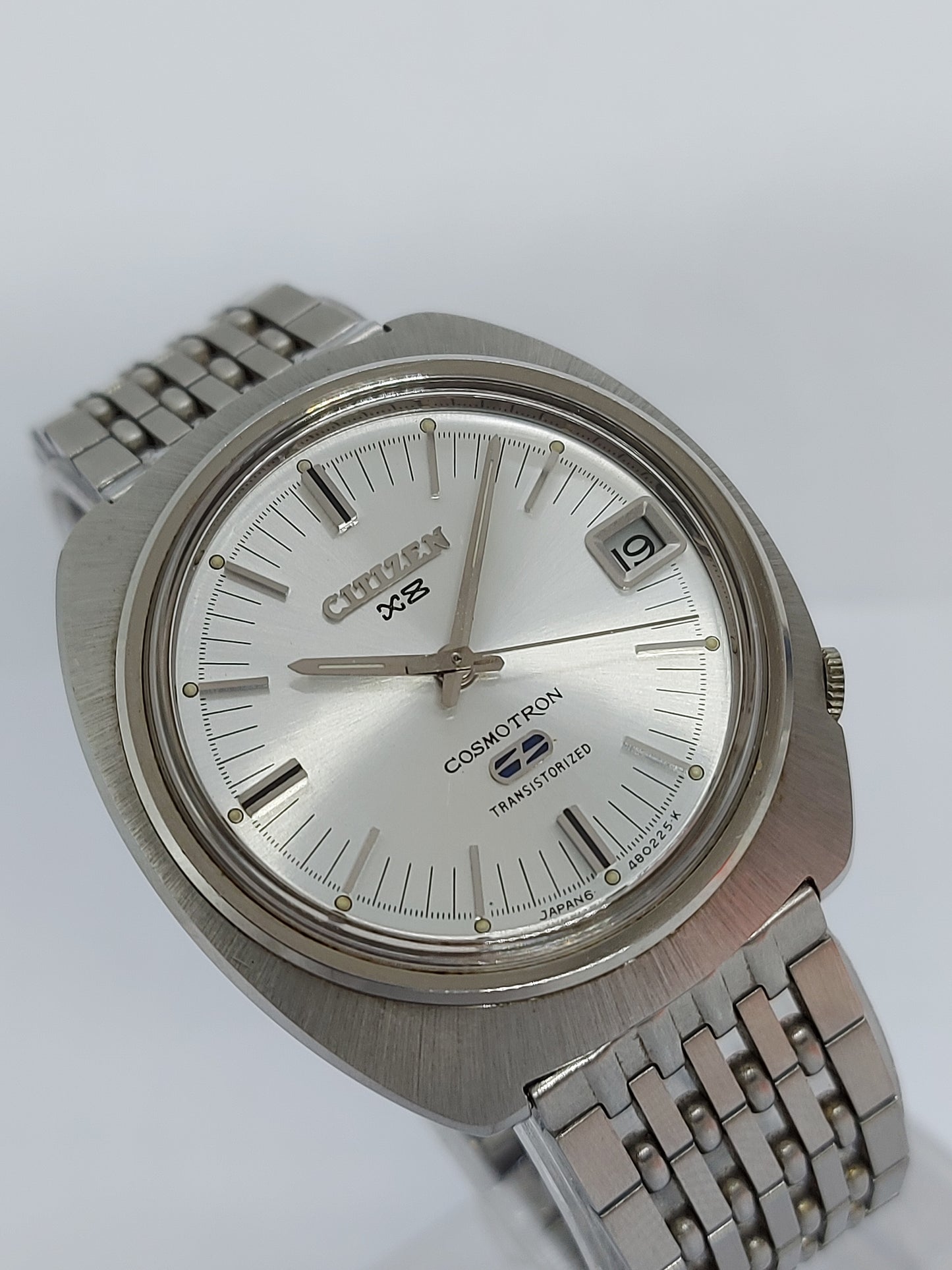 Vintage 1970 Citizen Cosmotron X8 Electronic 4-480031 Men's Watch.