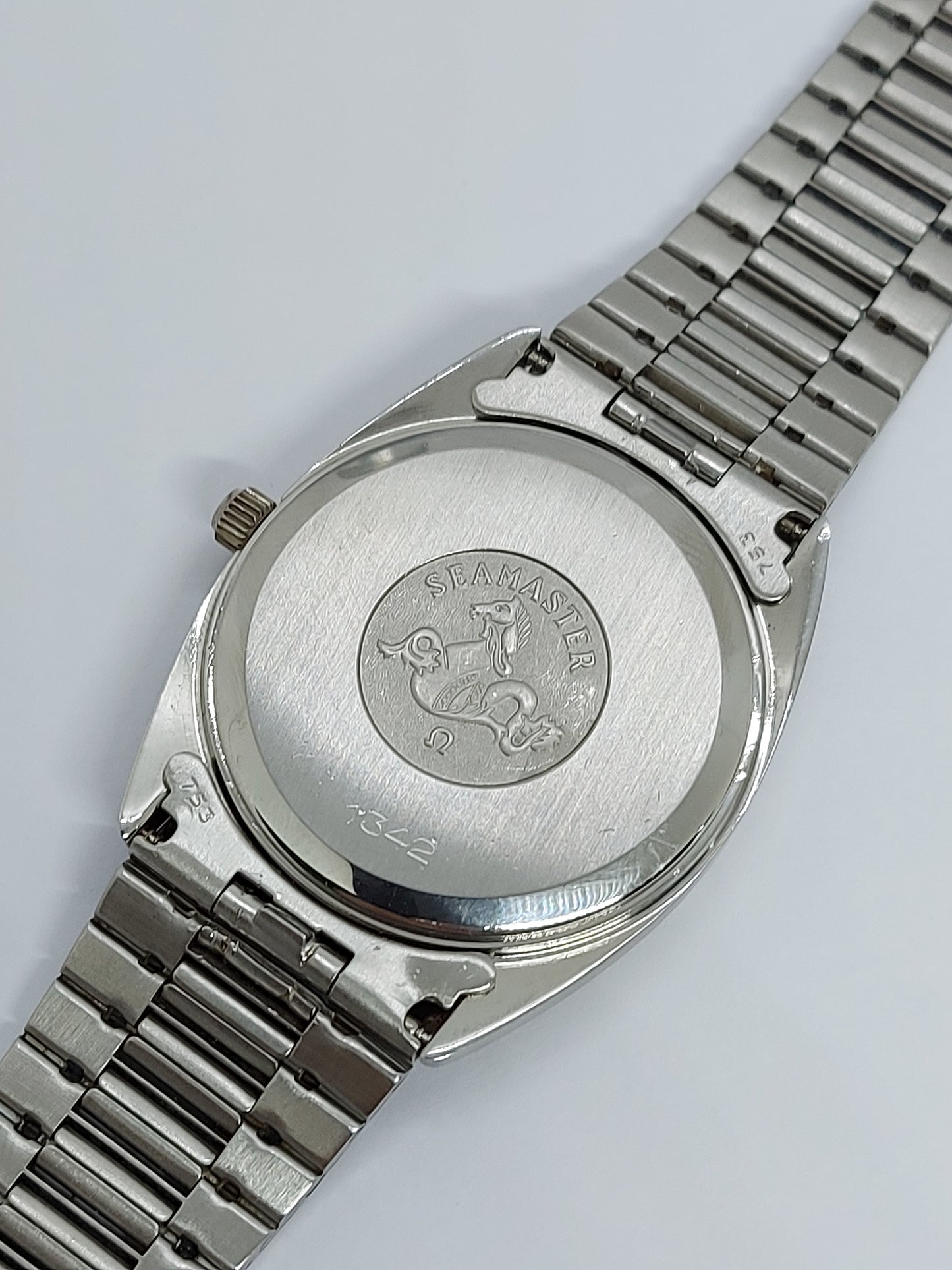 Vintage 1978 Omega Seamaster Quartz 1342 Ref 196.0186 Men's Watch Swiss Made.