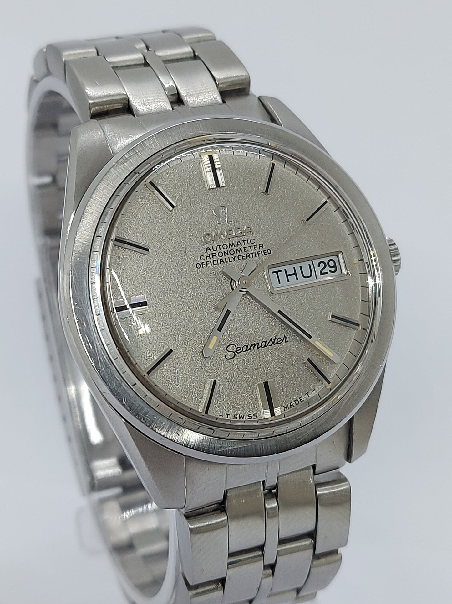 Vintage 1969 Omega Seamaster Chronometer Automatic 751 Ref 166.032 Men's Watch Swiss Made.