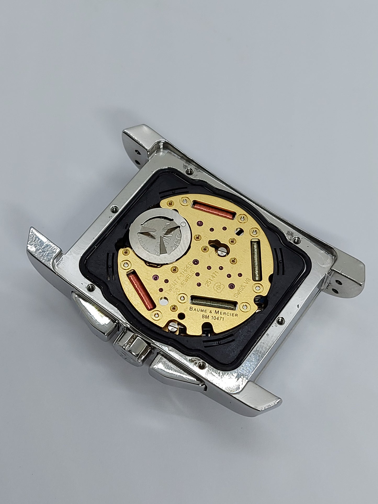 Baume & Mercier Hampton Chronograph 65341 Men's 2000 Swiss Made.