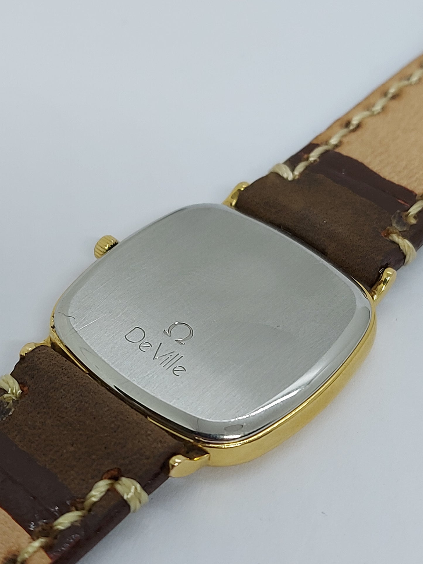 Vintage 1980 Omega De Ville Quartz 1430 Ref. 196.0317.1 Men's Watch Swiss Made