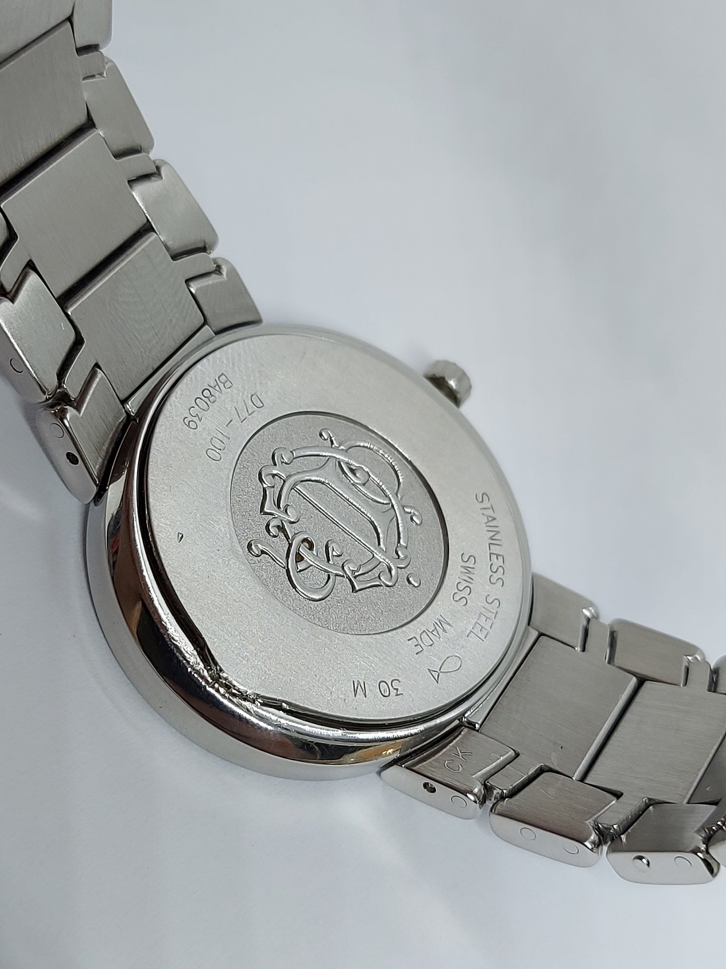 Vintage 1990 Christian Dior Quartz D77-100 Men's Watch Swiss Made.