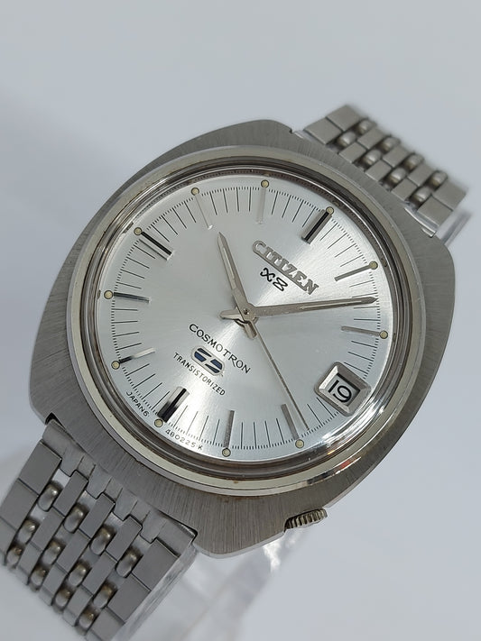 Vintage 1970 Citizen Cosmotron X8 Electronic 4-480031 Men's Watch.