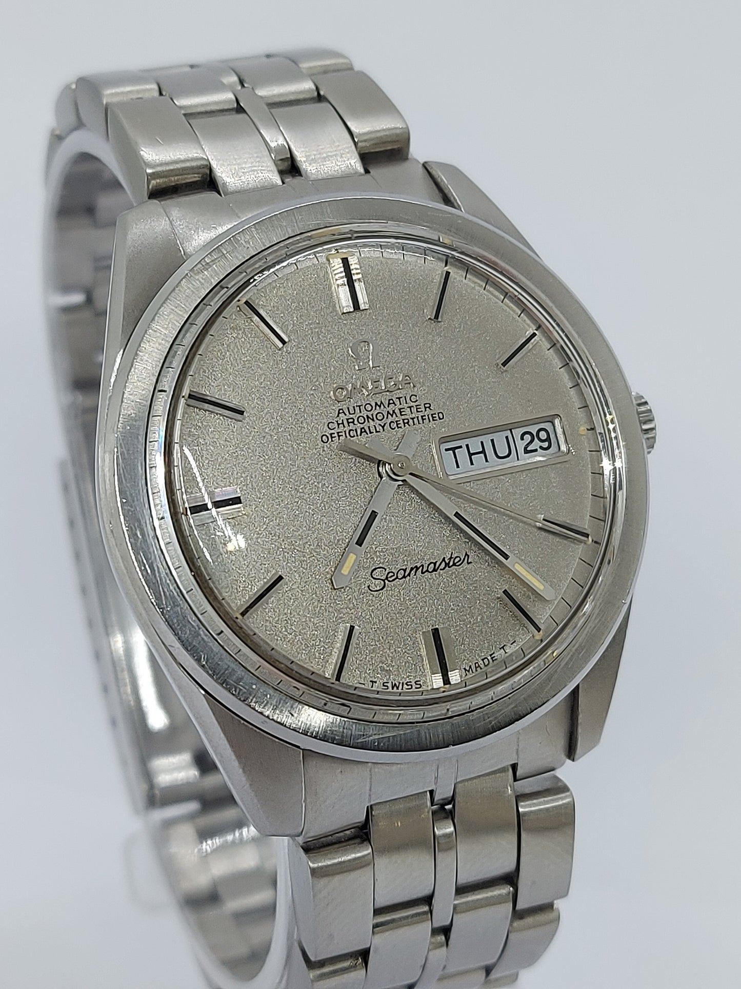 Vintage 1969 Omega Seamaster Chronometer Automatic 751 Ref 166.032 Men's Watch Swiss Made.
