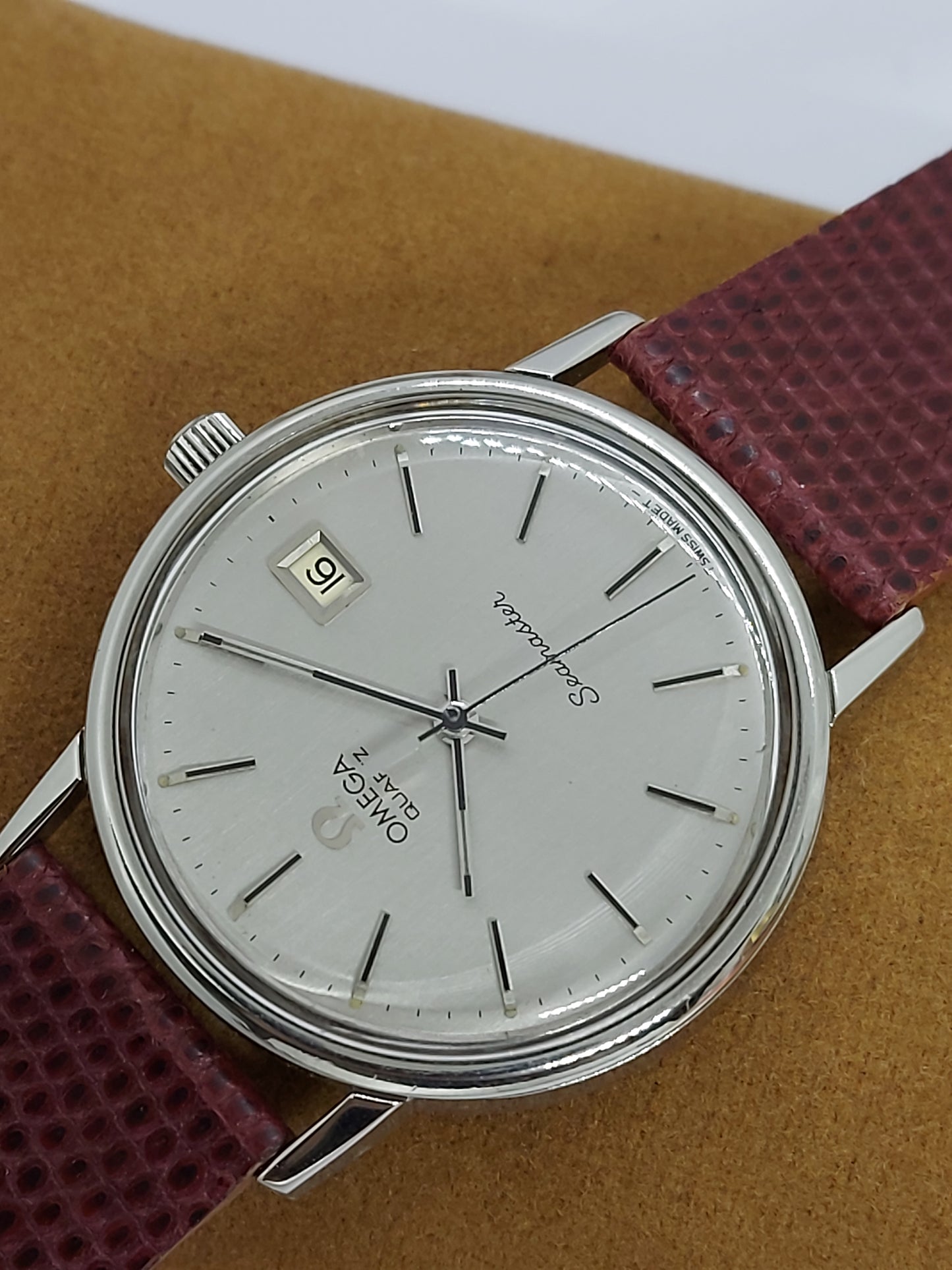 Vintage 1979 Omega Seamaster Quartz 1342 Men's Watch Omega 196.0160 Swiss ⌚️ ..