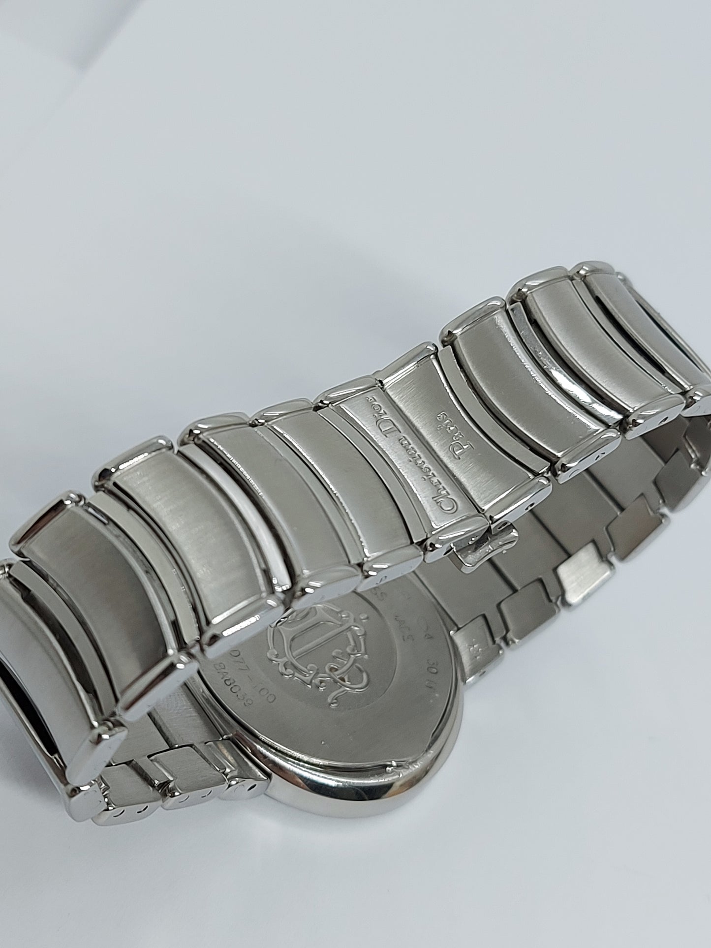 Vintage 1990 Christian Dior Quartz D77-100 Men's Watch Swiss Made.