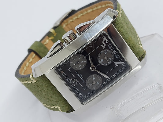 Baume & Mercier Hampton Chronograph 65341 Men's 2000 Swiss Made.