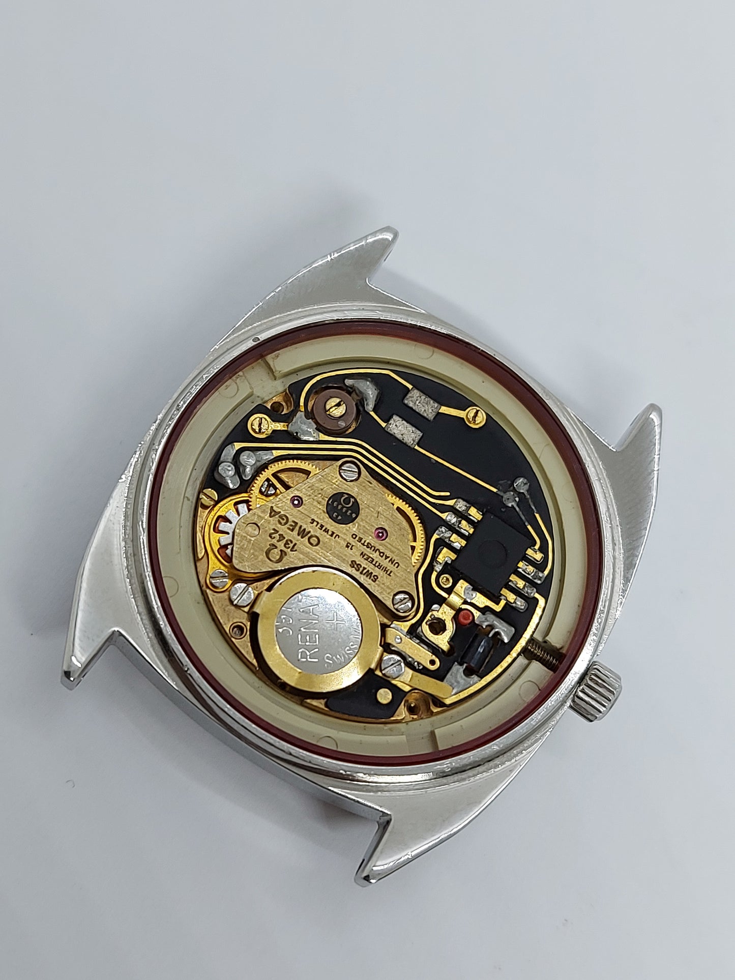 Vintage 1977 Omega Seamaster Quartz 1342 Ref. 196.0127 Men's Watch Swiss Made.