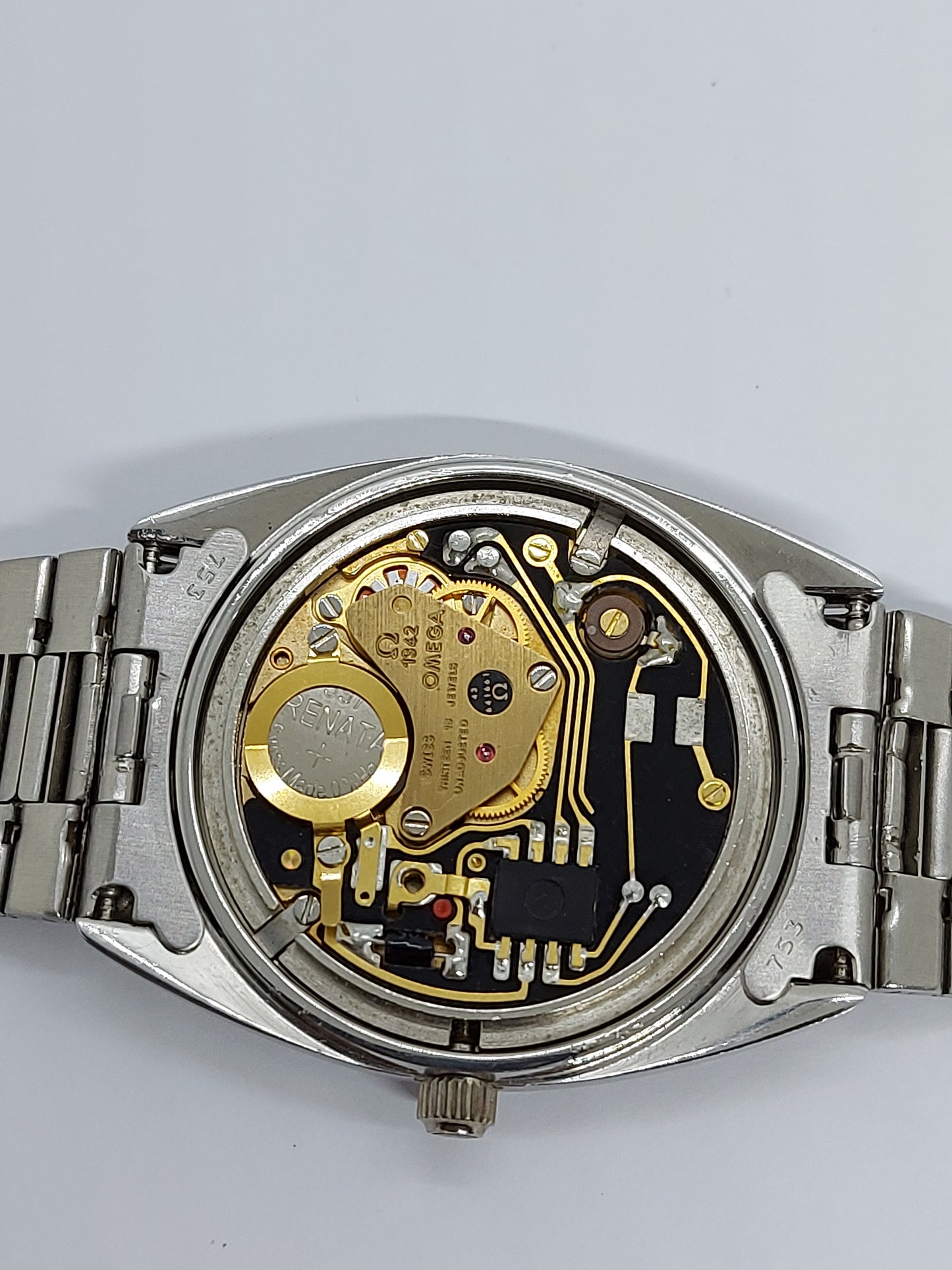 Vintage 1978 Omega Seamaster Quartz 1342 Ref 196.0186 Men's Watch Swiss Made.