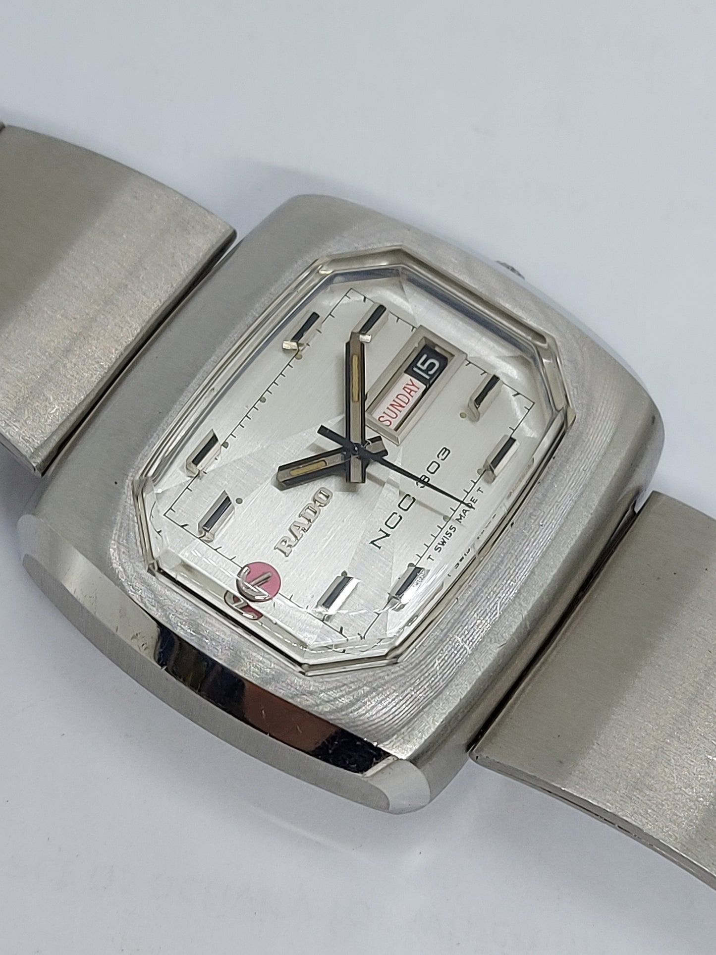 Vintage 1970 NOS Rado NCC 303 Automatic 11922 Men’s Watch Swiss.