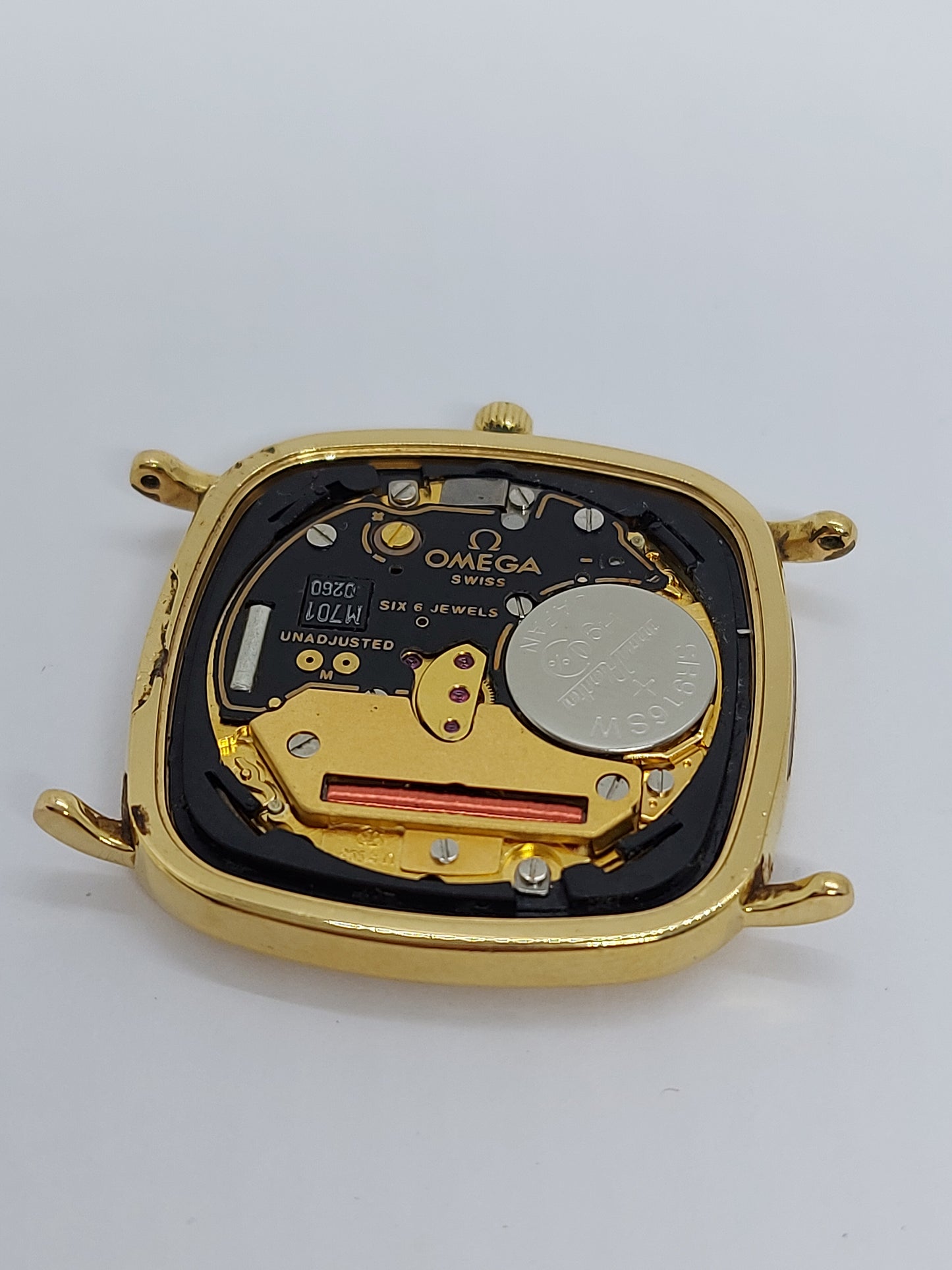 Vintage 1980 Omega De Ville Quartz 1430 Ref. 196.0317.1 Men's Watch Swiss Made