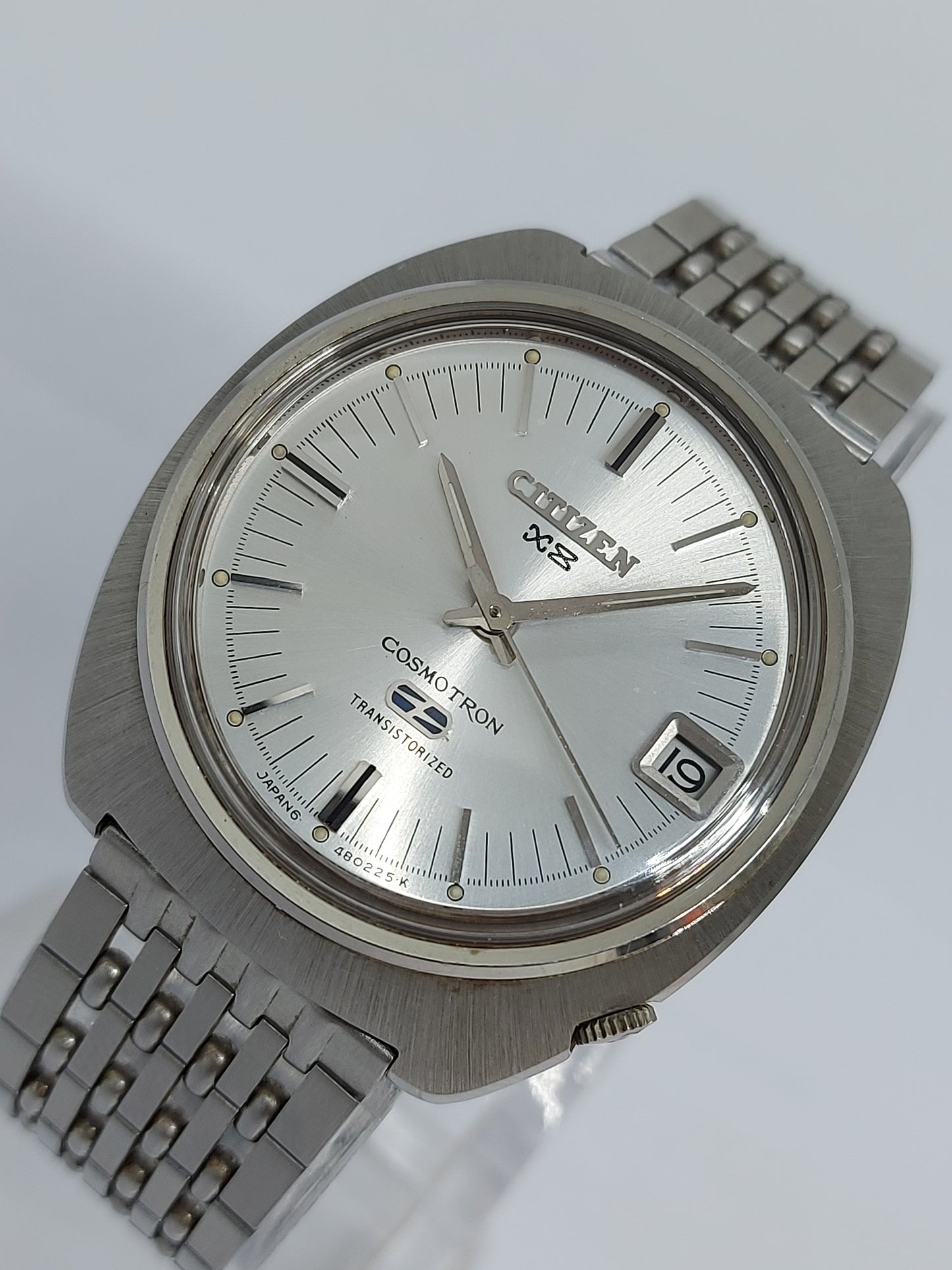 Vintage 1970 Citizen Cosmotron X8 Electronic 4-480031 Men's Watch.