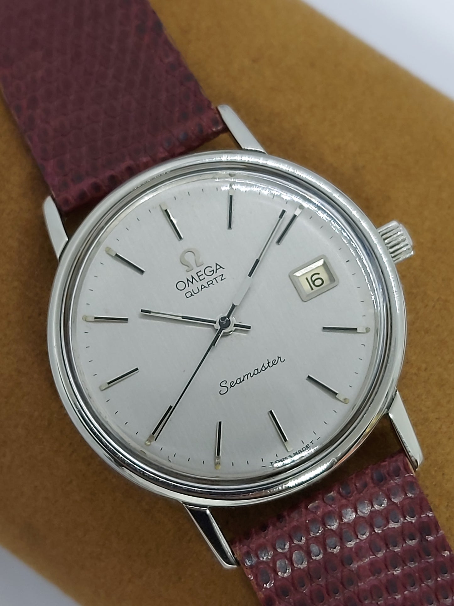 Vintage 1979 Omega Seamaster Quartz 1342 Men's Watch Omega 196.0160 Swiss ⌚️ ..