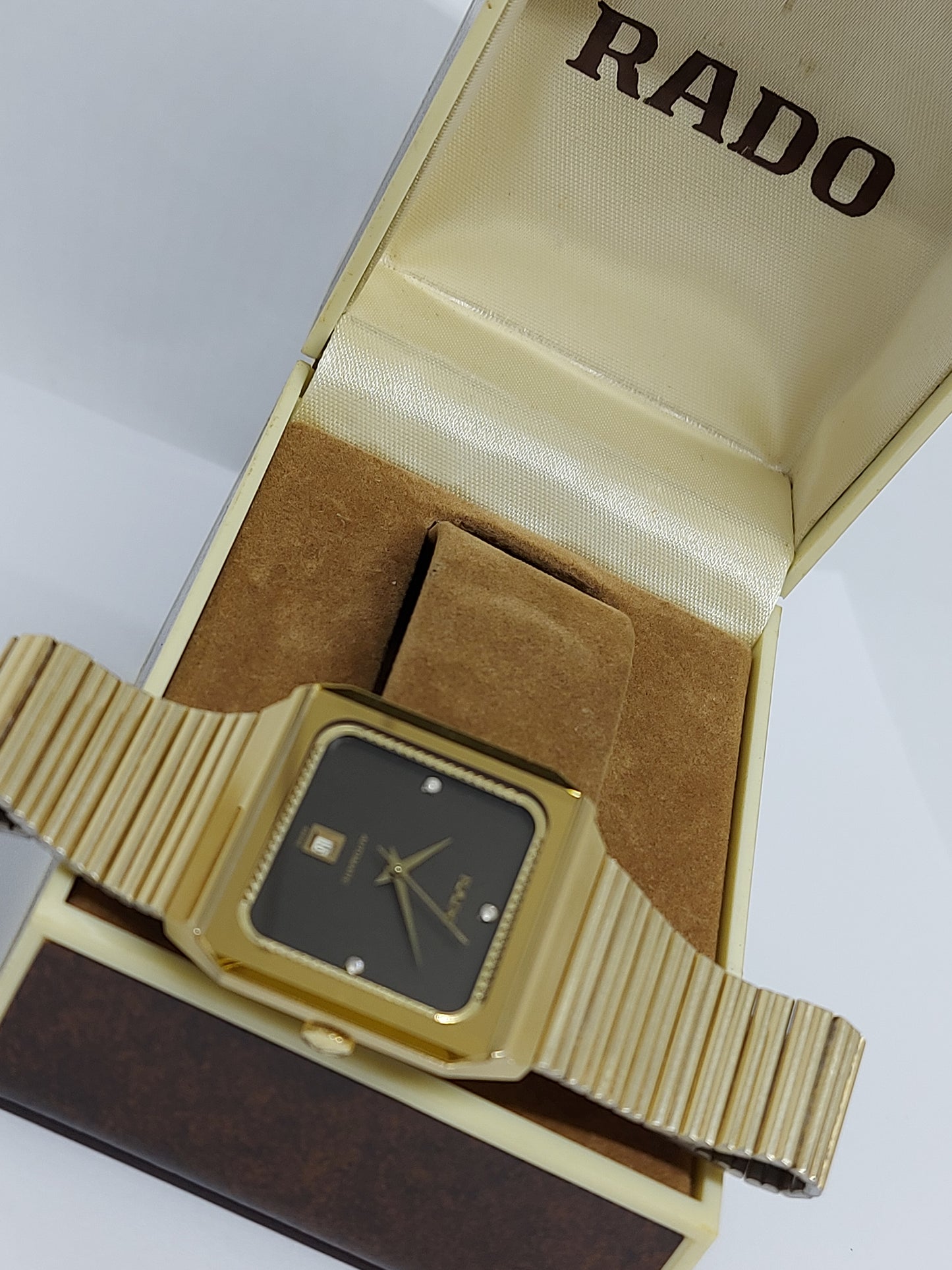 Vintage 1980 Rado Diaster 561.3230.2 Automat Swiss Men's watch With Box.