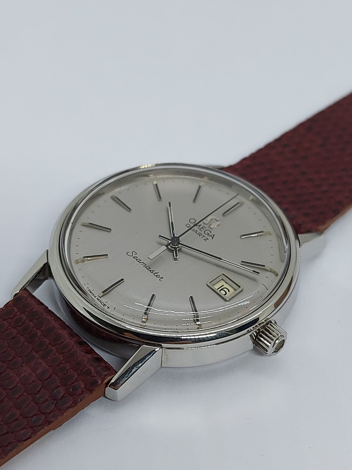 Vintage 1979 Omega Seamaster Quartz 1342 Men's Watch Omega 196.0160 Swiss ⌚️ ..