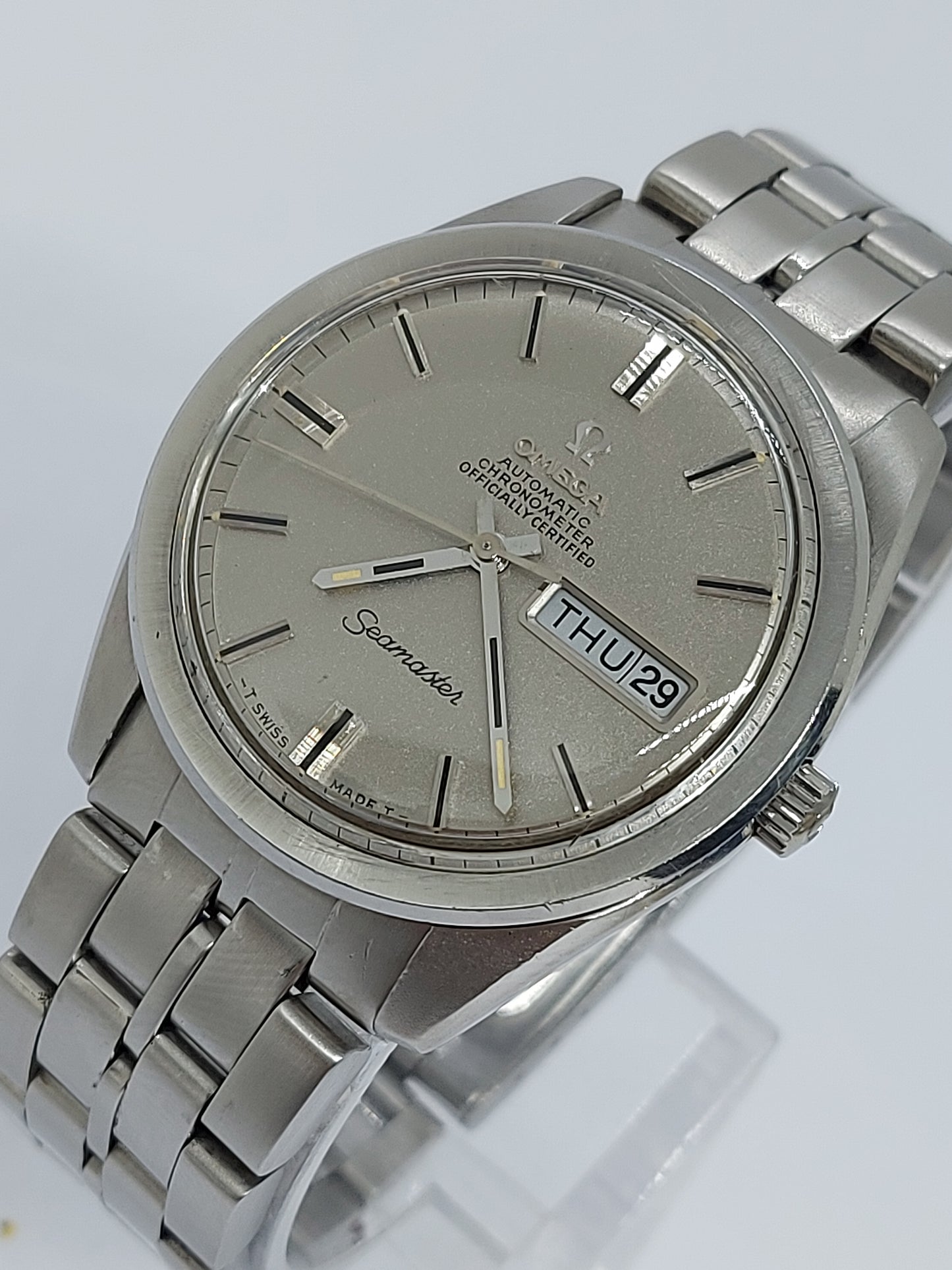 Vintage 1969 Omega Seamaster Chronometer Automatic 751 Ref 166.032 Men's Watch Swiss Made.