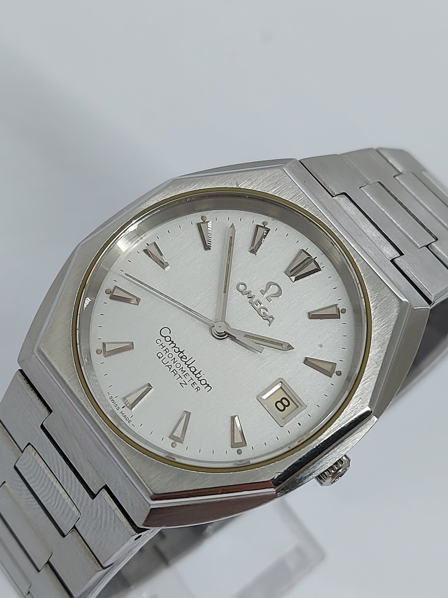 Vintage 1979 Omega Constellation Chronometer Quartz 1342 Men's Watch 198.0117