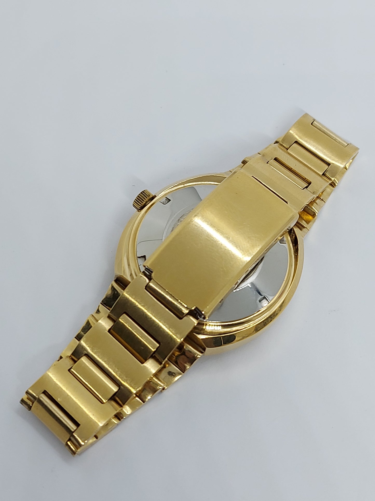 NOS 1980 Zodiac Automatic Cat Eye 763.692 Men's Watch Swiss Made.