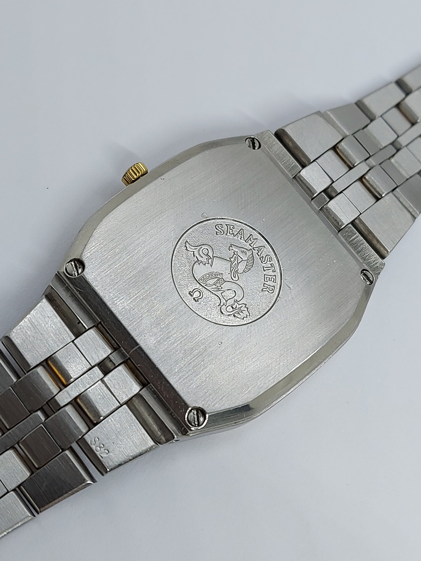 Vintage 1983 Omega Seamaster Quartz 1332 Men's Watch Omega 196.0196 Swiss Made