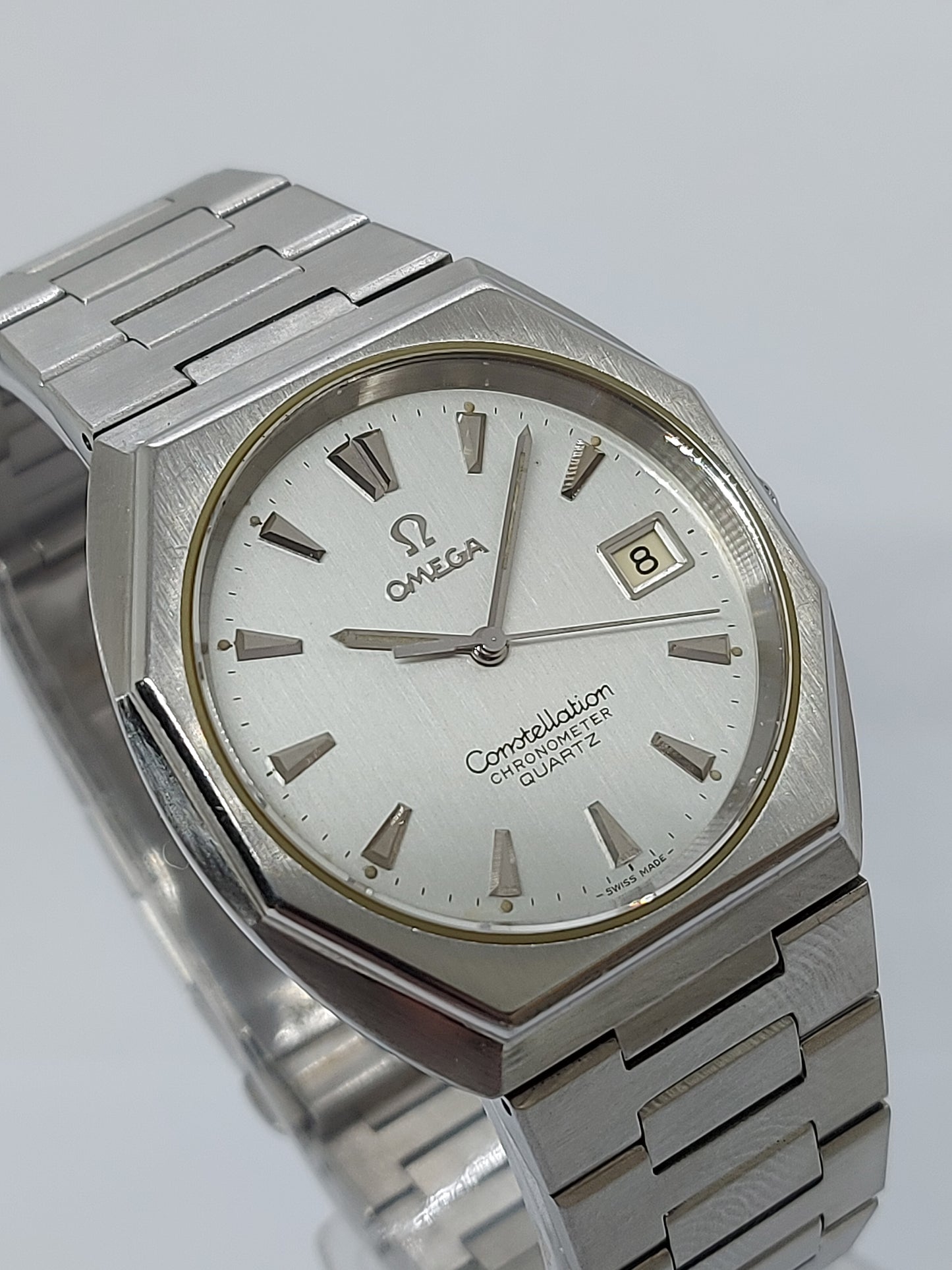 Vintage 1979 Omega Constellation Chronometer Quartz 1342 Men's Watch 198.0117
