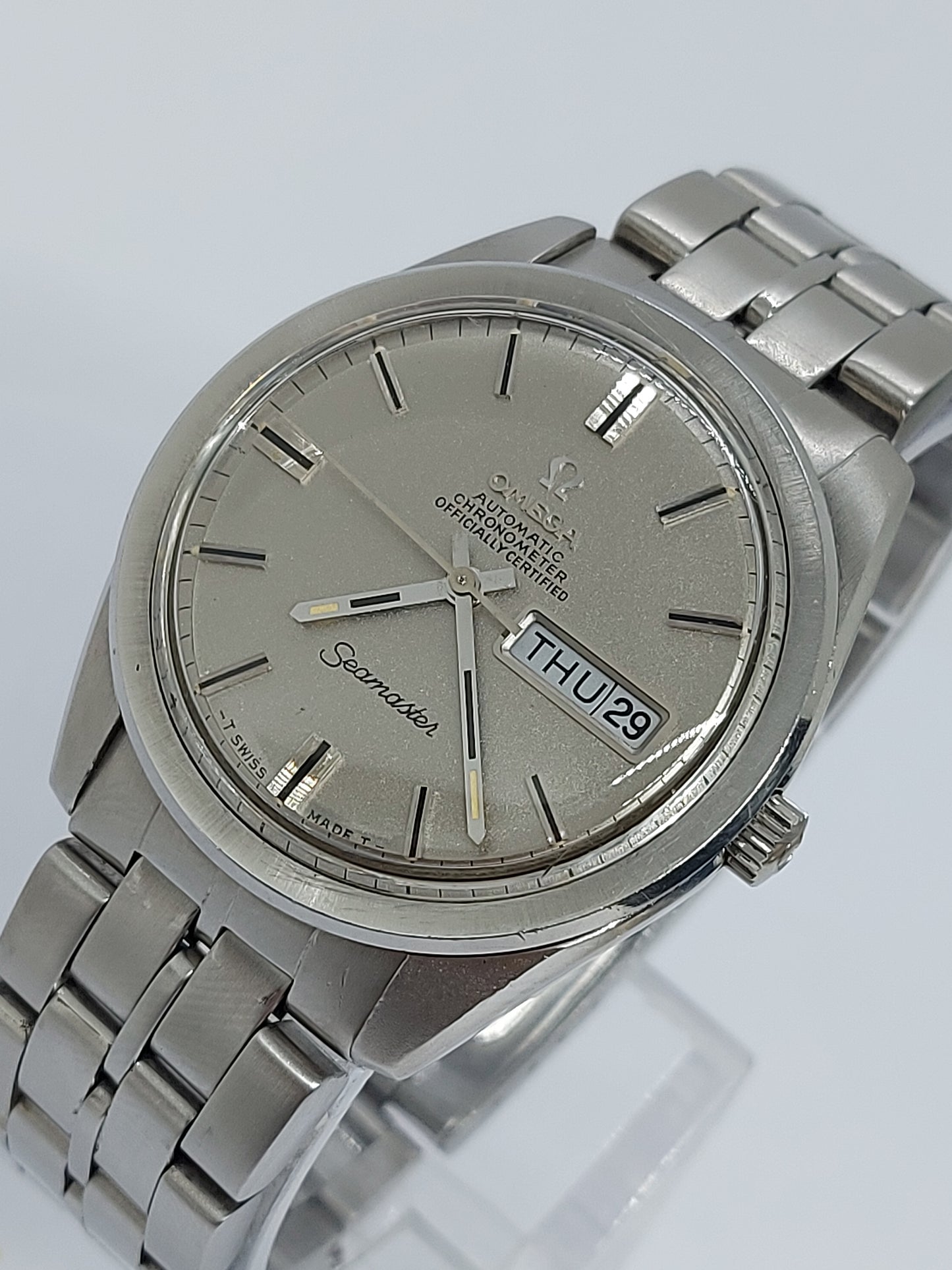 Vintage 1969 Omega Seamaster Chronometer Automatic 751 Ref 166.032 Men's Watch Swiss Made.