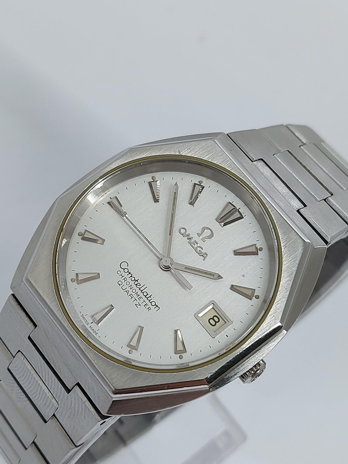 Vintage 1979 Omega Constellation Chronometer Quartz 1342 Men's Watch 198.0117