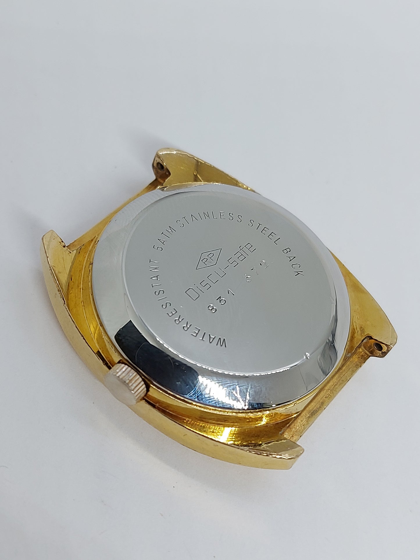 Vintage 1970 Glycin Automatic UAE Air Force Logo Men's Watch.