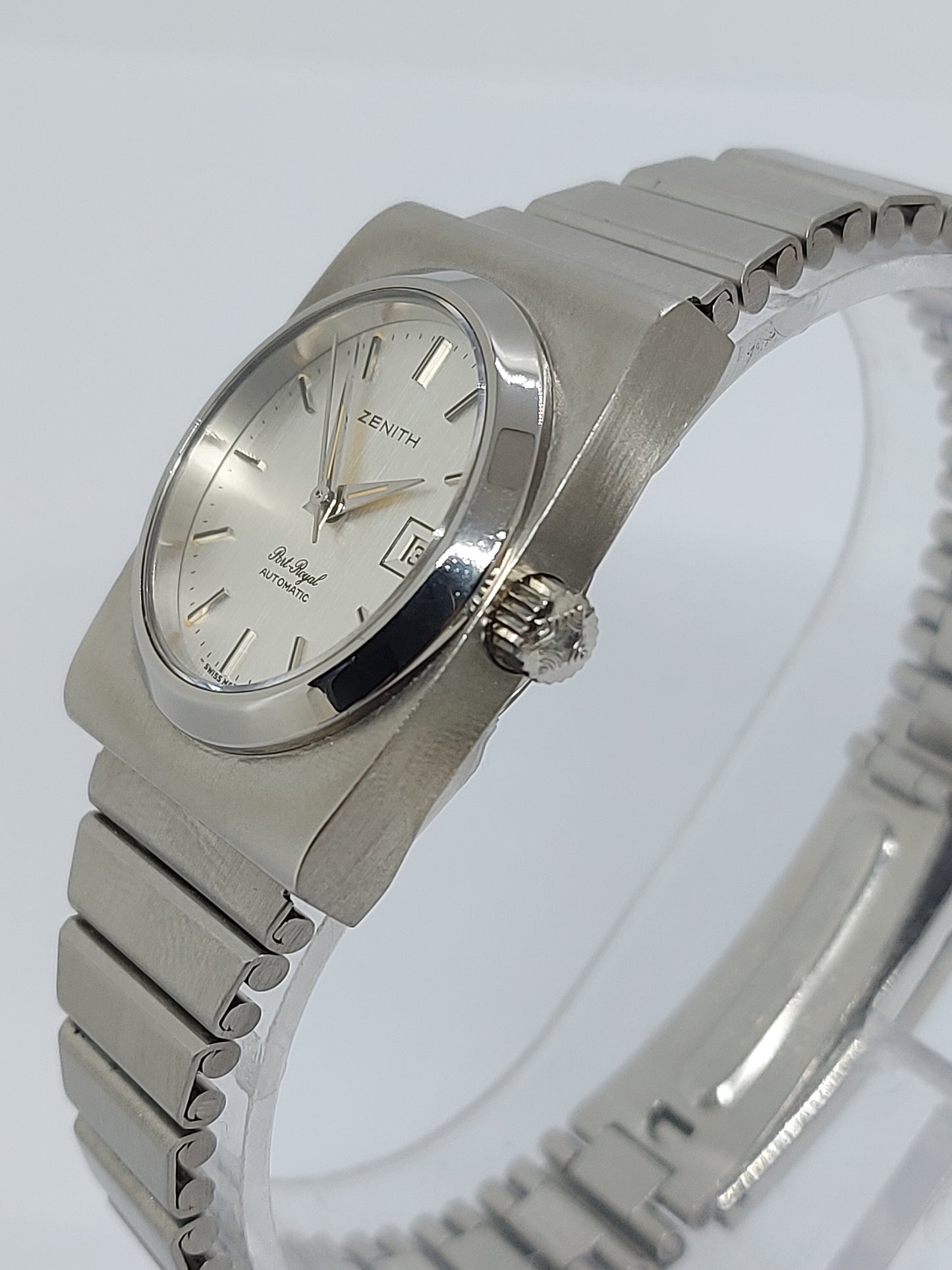 Vintage 1970 Zenith Port Royal Automatic 10600485 Unisex Watch Swiss.