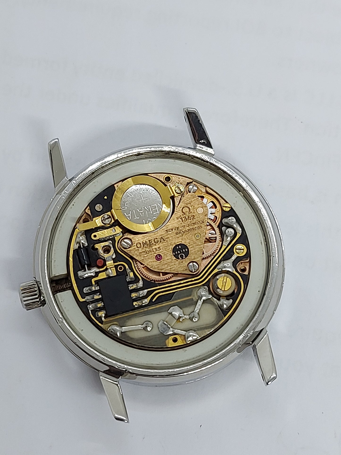 Vintage 1979 Omega Seamaster Quartz 1342 Men's Watch Omega 196.0160 Swiss ⌚️ ..