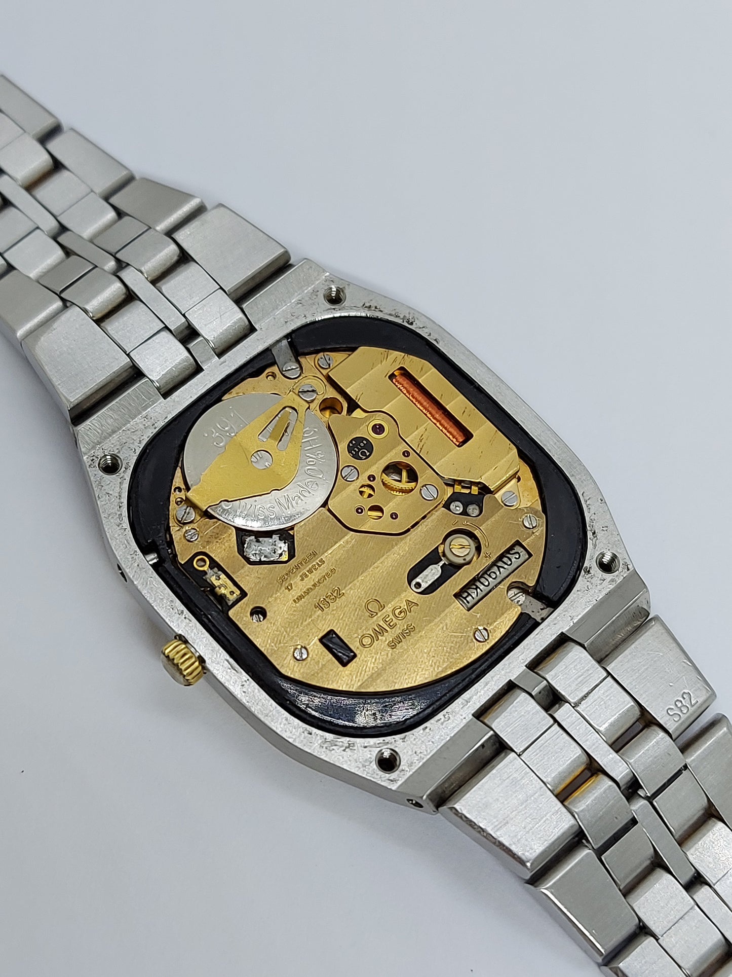 Vintage 1983 Omega Seamaster Quartz 1332 Men's Watch Omega 196.0196 Swiss Made