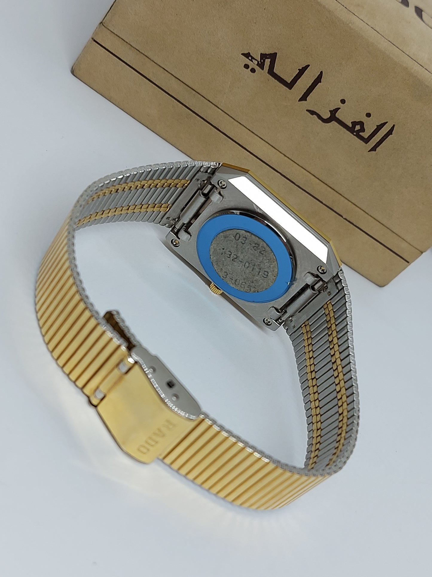 NOS 1980 Rado DiaStar Diamond Quartz  132.119.3 Men's Watch Swiss Made
