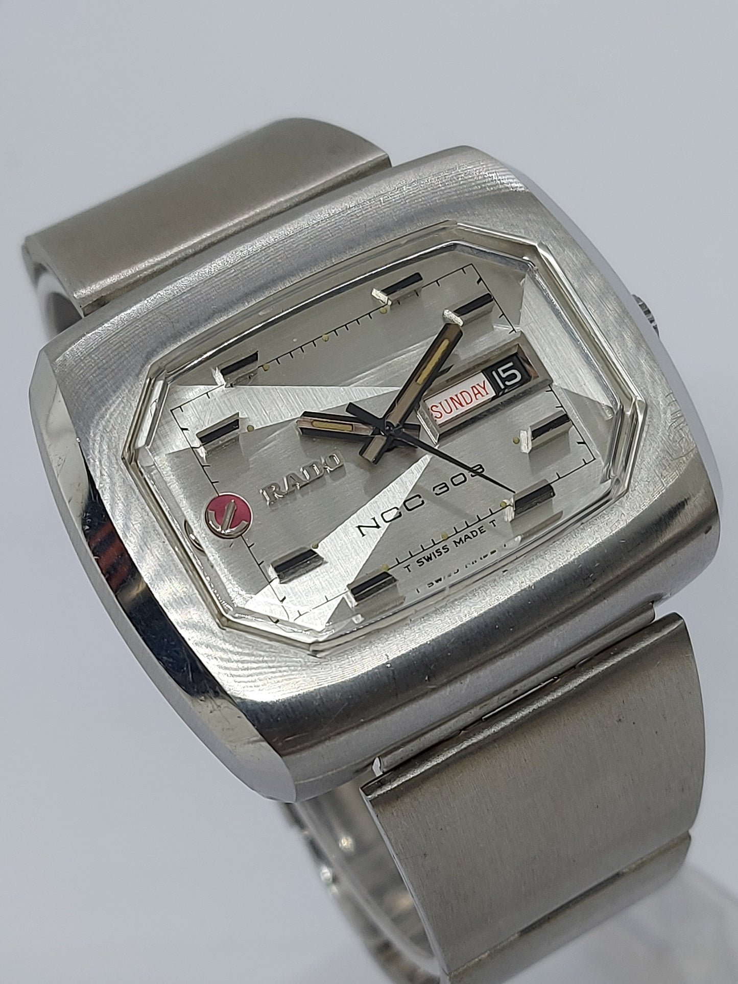 Vintage 1970 NOS Rado NCC 303 Automatic 11922 Men’s Watch Swiss.