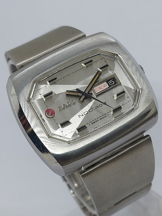 Vintage 1970 NOS Rado NCC 303 Automatic 11922 Men’s Watch Swiss.