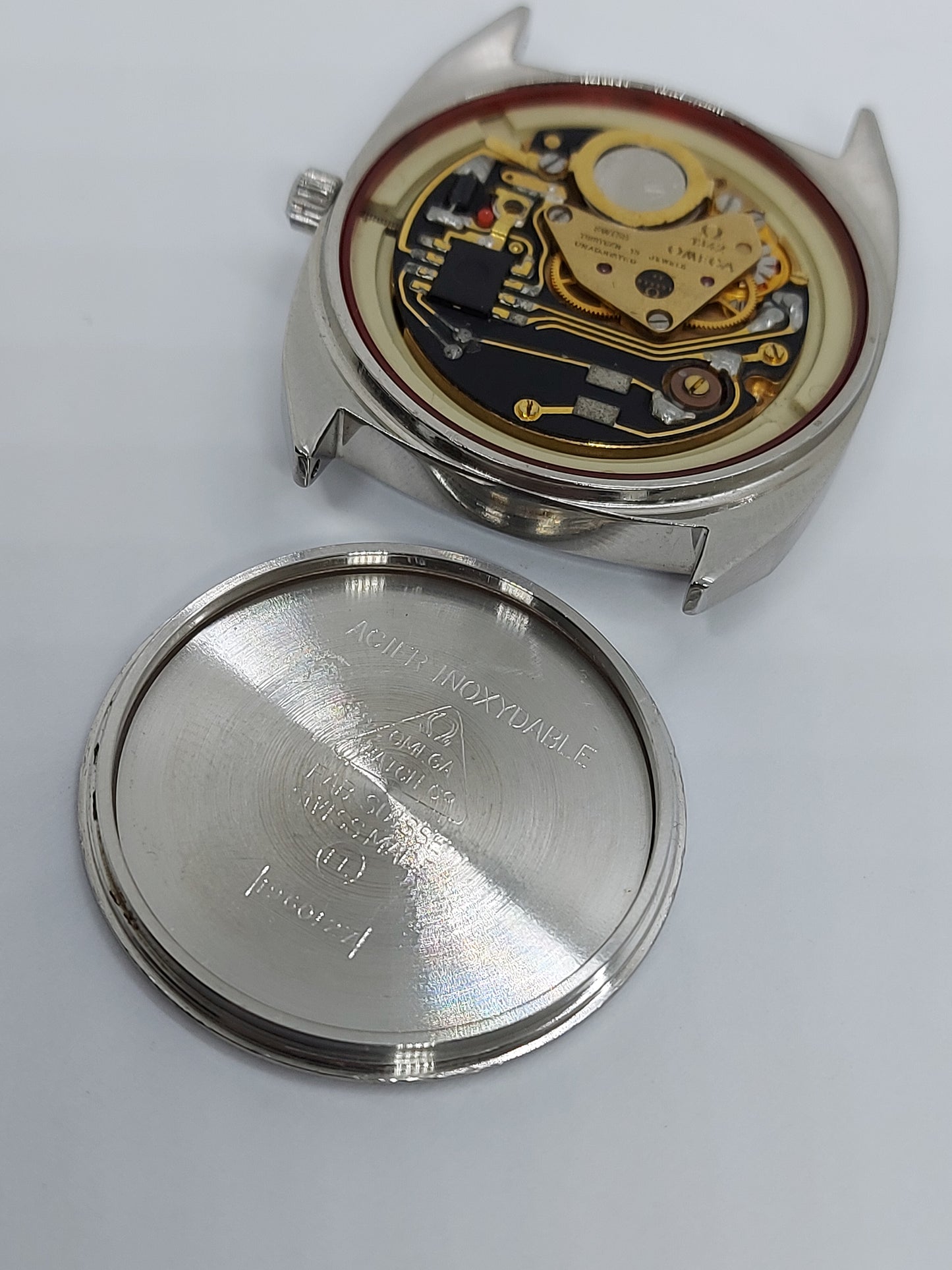 Vintage 1977 Omega Seamaster Quartz 1342 Ref. 196.0127 Men's Watch Swiss Made.