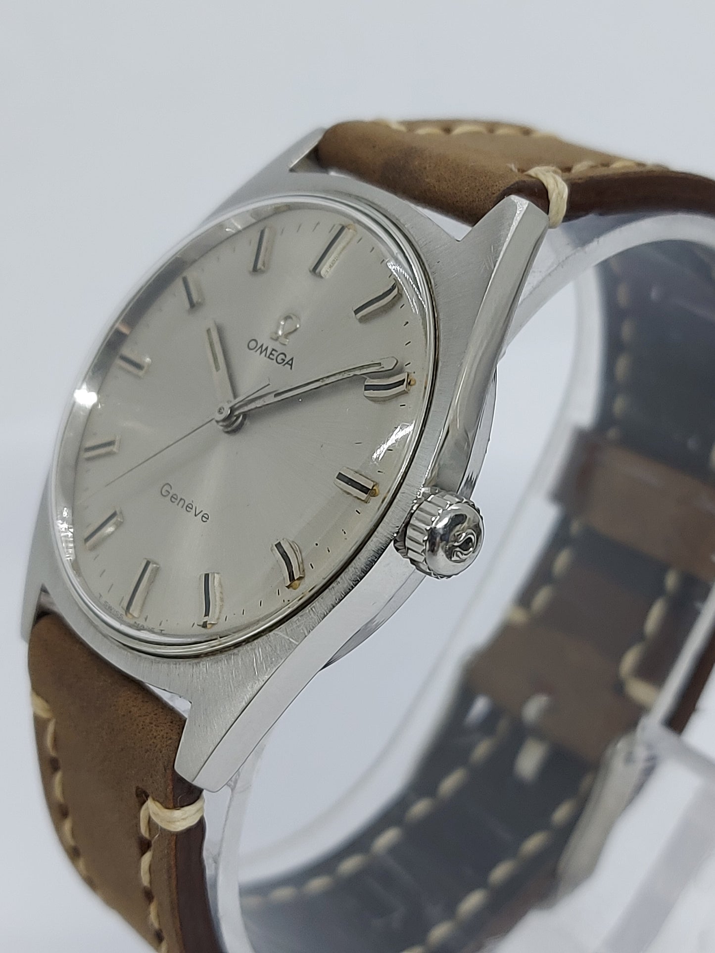 Vintage 1968 Omega Geneve Manual 601 Ref. 135.041 Men's Watch Swiss Made.